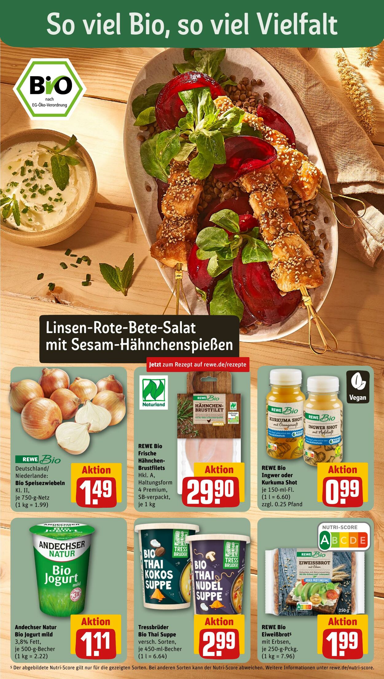 Prospekt Rewe 19.11.2023 - 25.11.2023