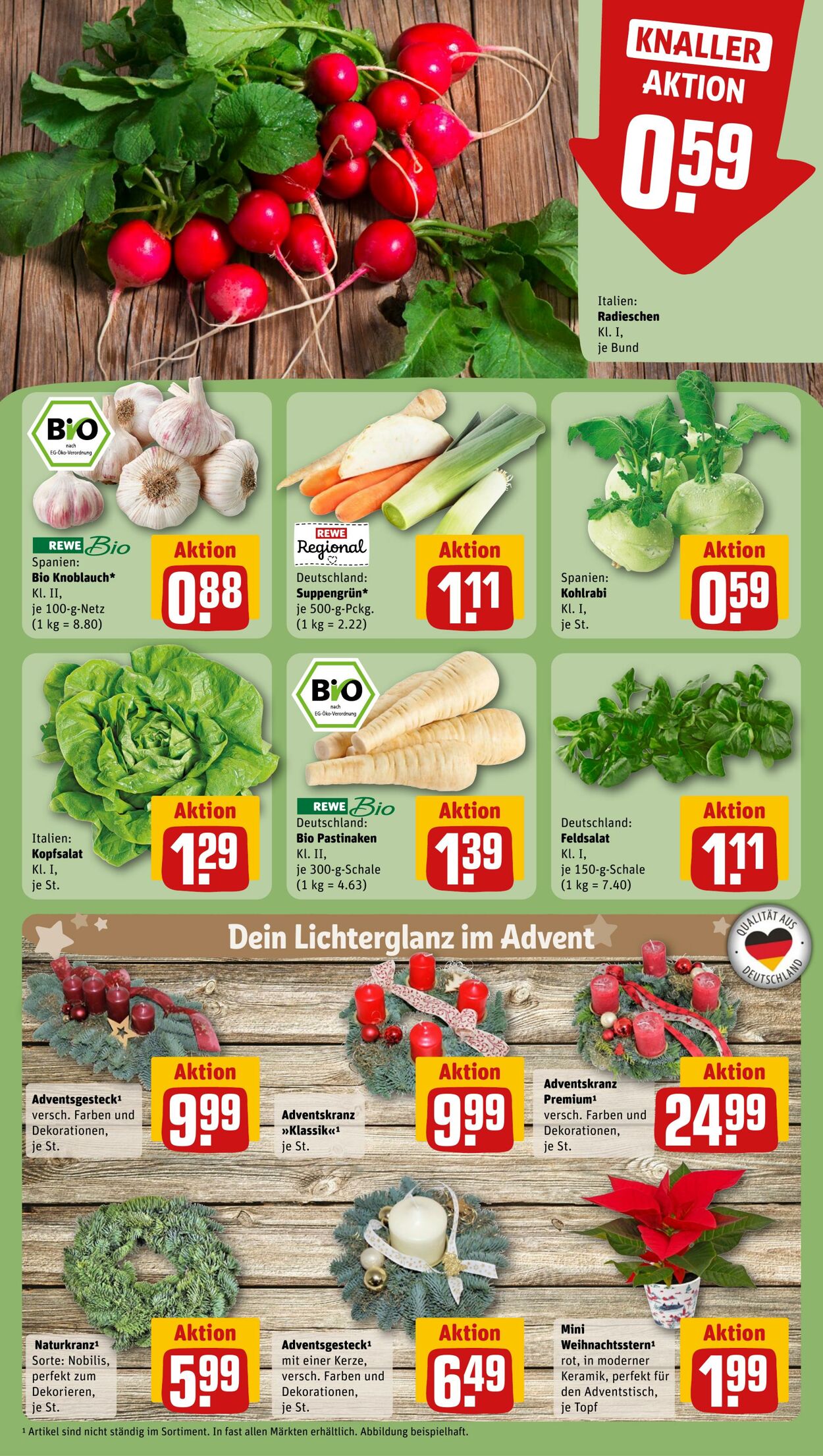 Prospekt Rewe 19.11.2023 - 25.11.2023