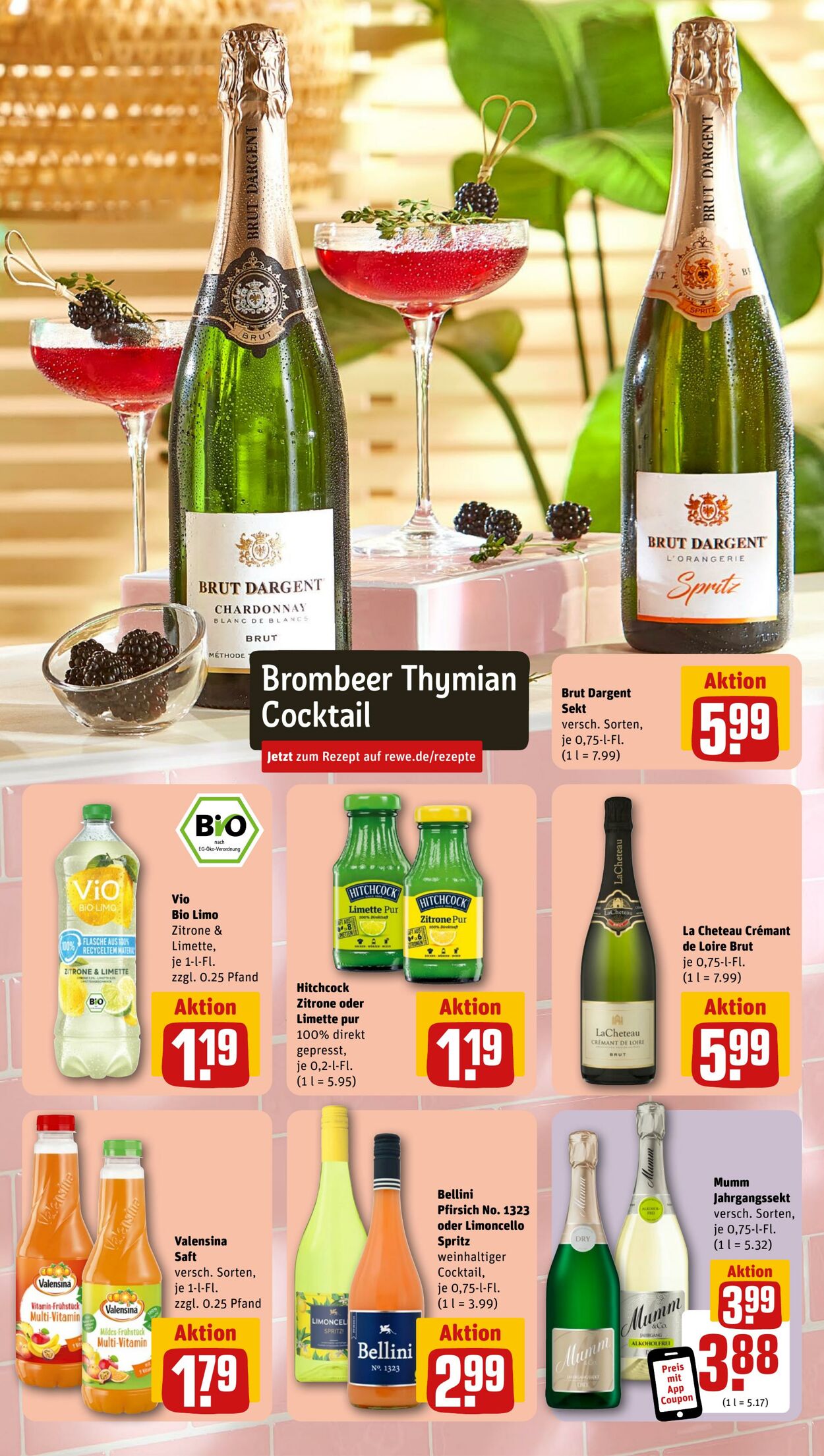 Prospekt Rewe 05.08.2024 - 10.08.2024