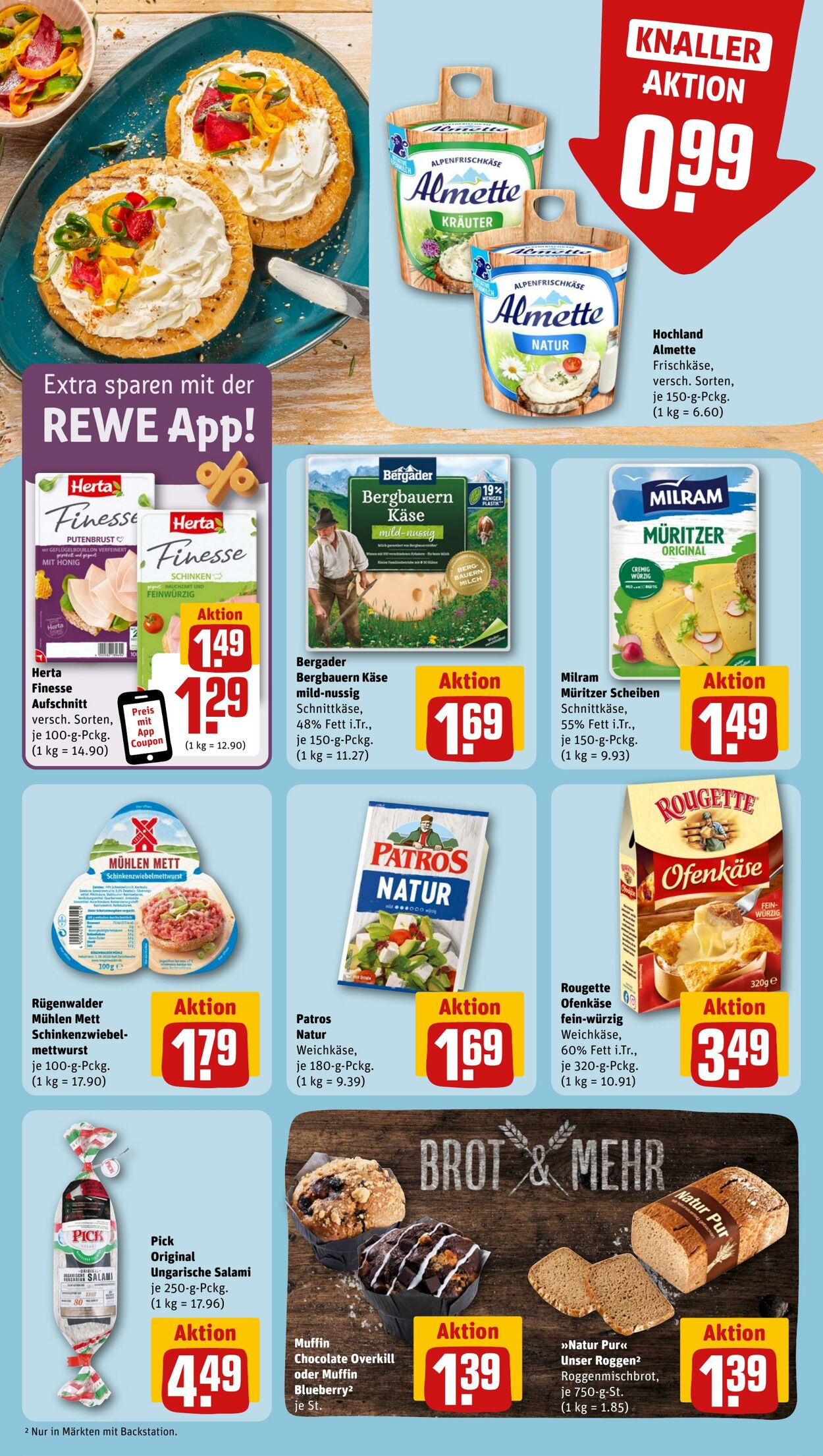 Prospekt Rewe 14.10.2024 - 21.10.2024