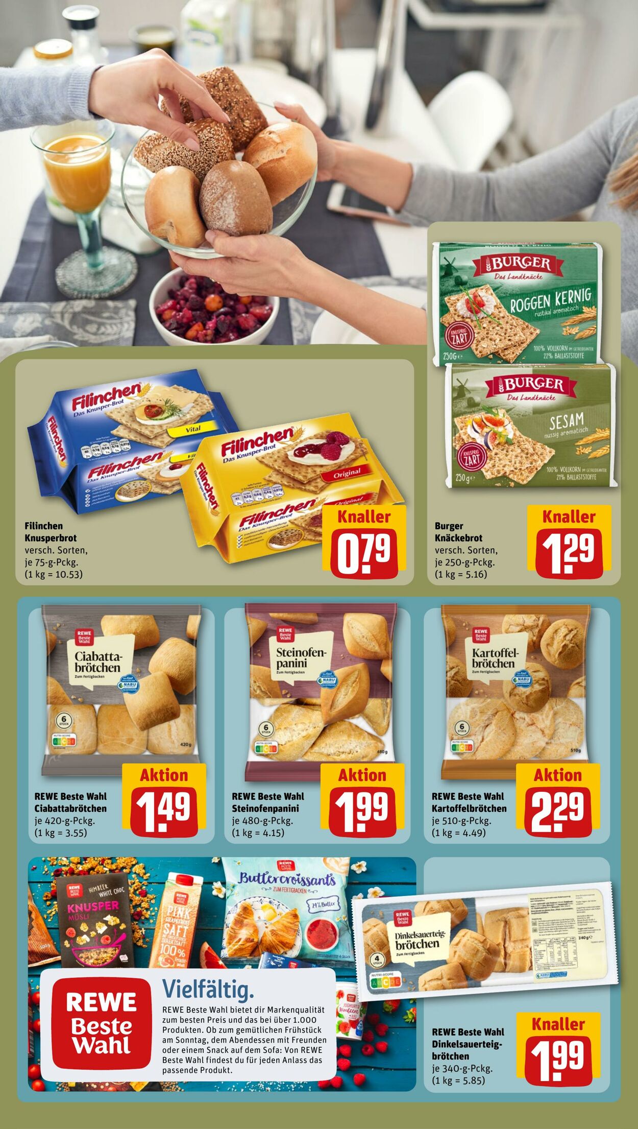 Prospekt Rewe 14.10.2024 - 21.10.2024