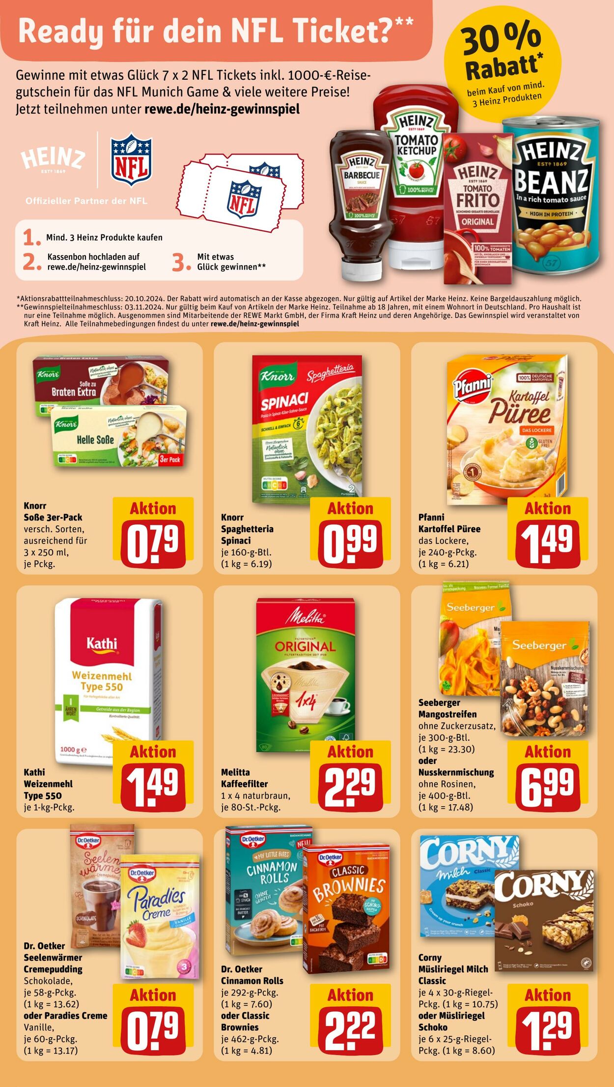 Prospekt Rewe 14.10.2024 - 21.10.2024