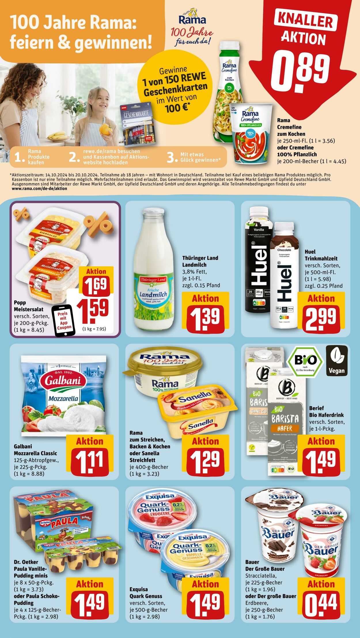 Prospekt Rewe 14.10.2024 - 21.10.2024