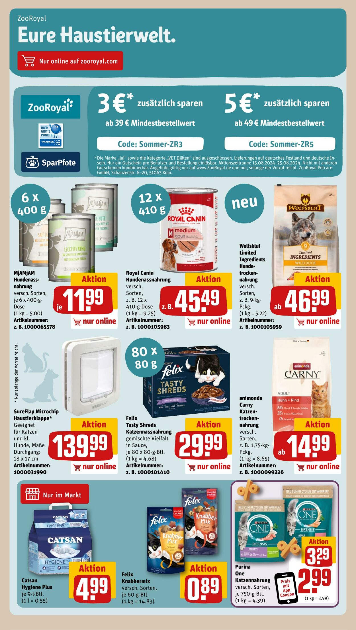 Prospekt Rewe 18.08.2024 - 24.08.2024