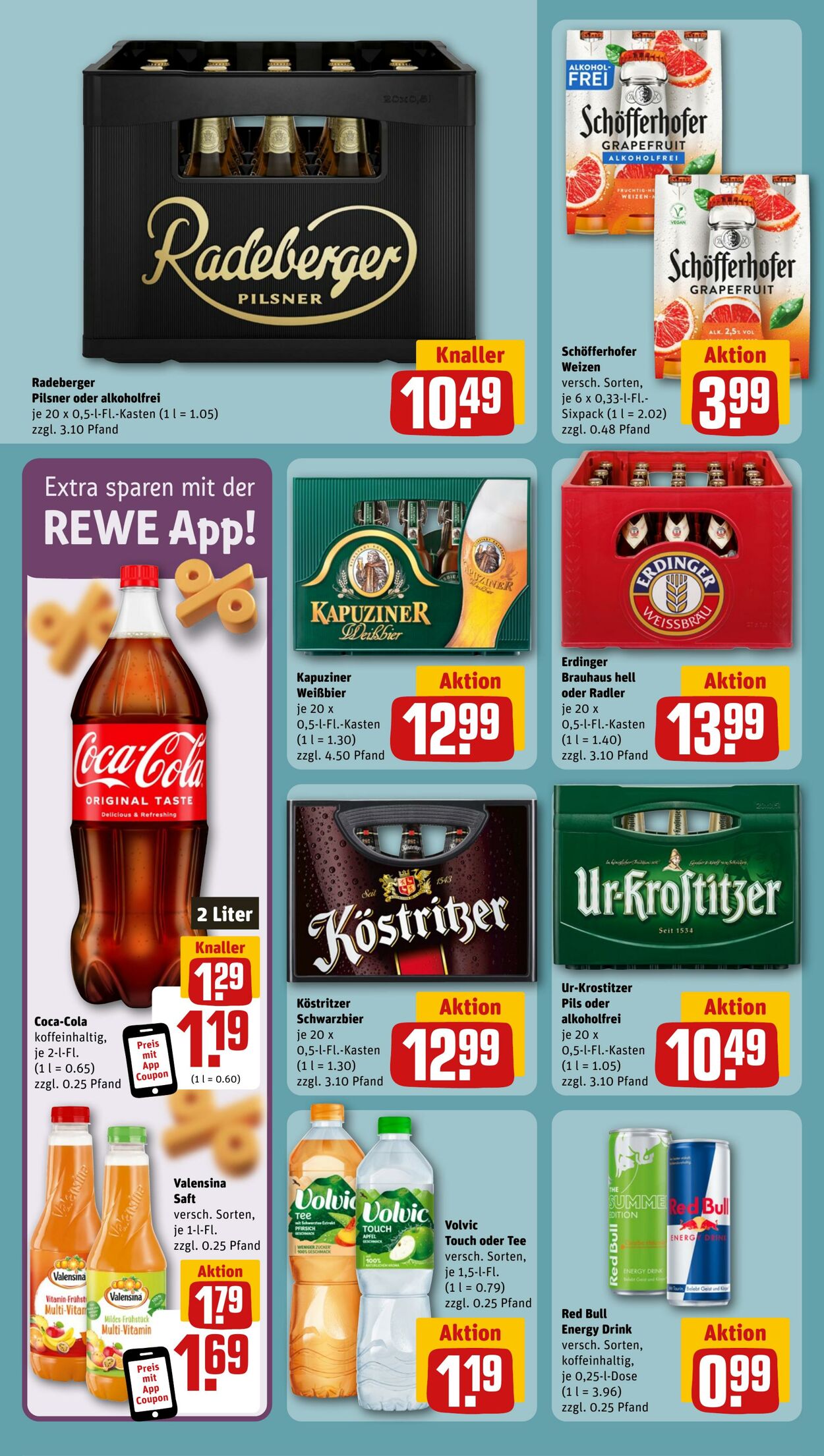 Prospekt Rewe 18.08.2024 - 24.08.2024