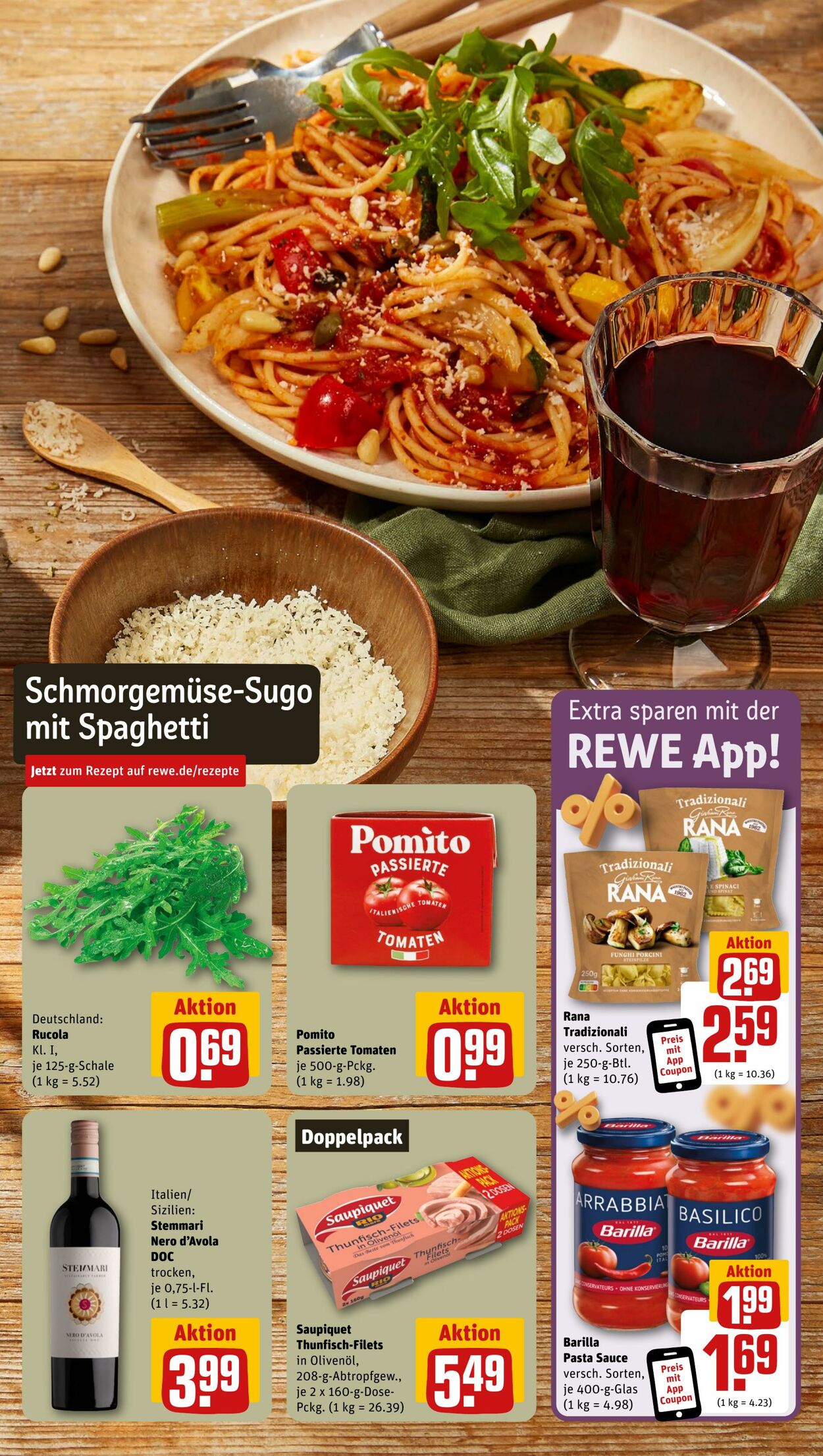 Prospekt Rewe 18.08.2024 - 24.08.2024