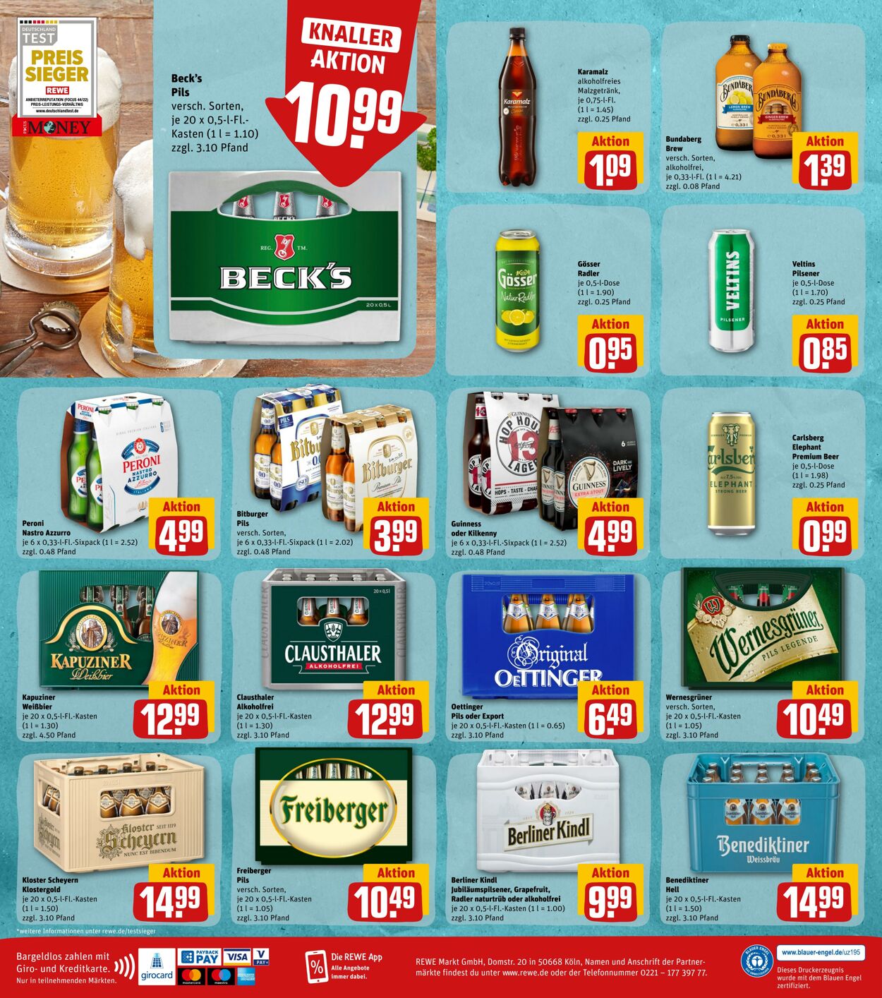 Prospekt Rewe 22.05.2023 - 27.05.2023