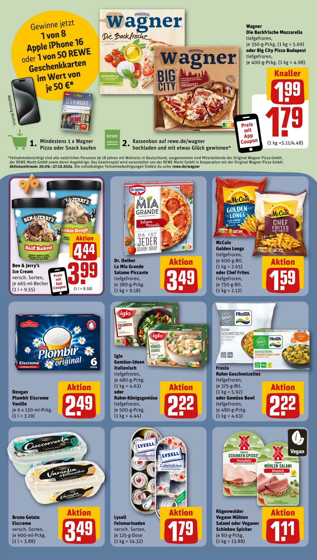 Prospekt Rewe 23.09.2024 - 28.09.2024