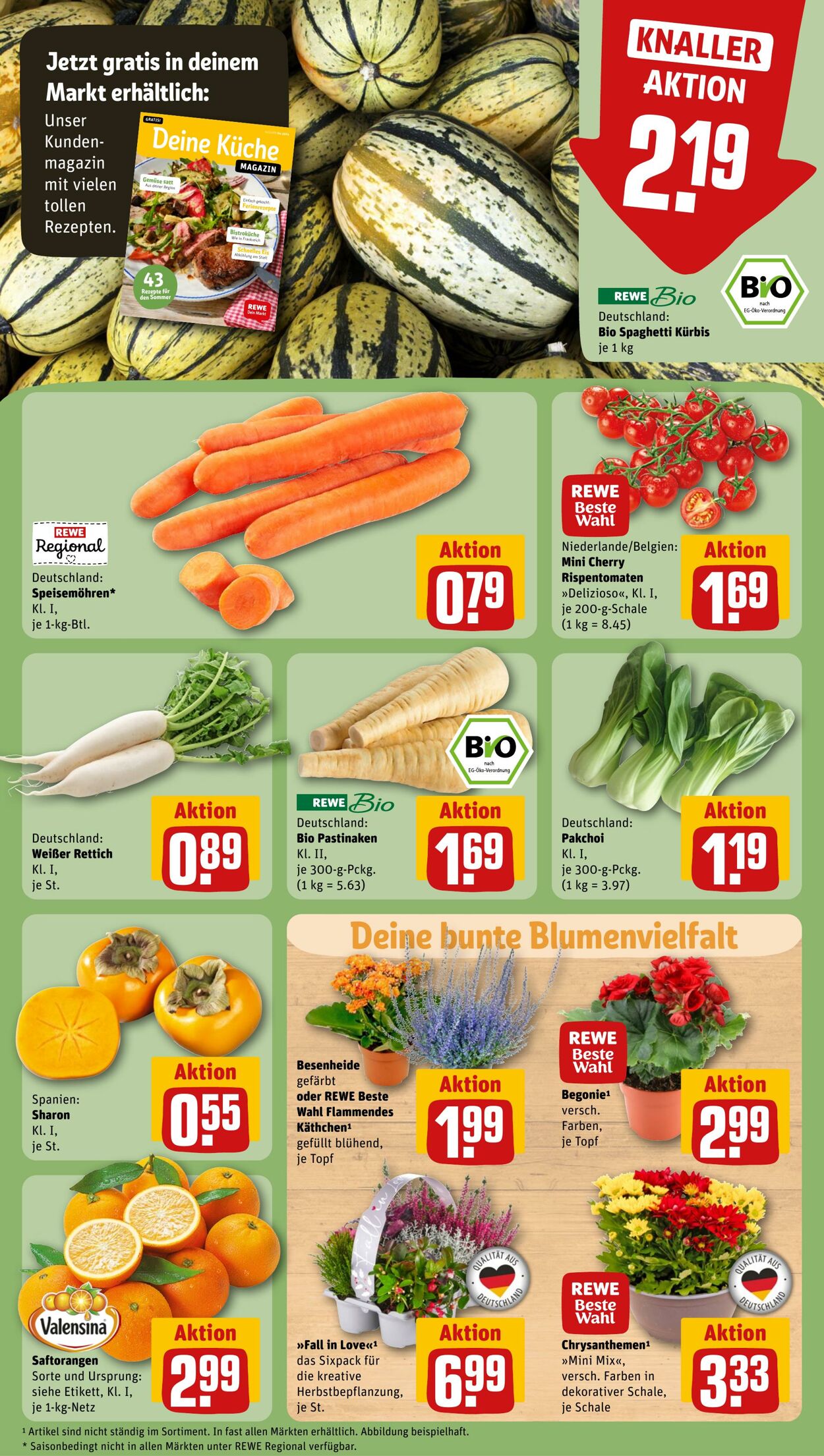 Prospekt Rewe 23.09.2024 - 28.09.2024