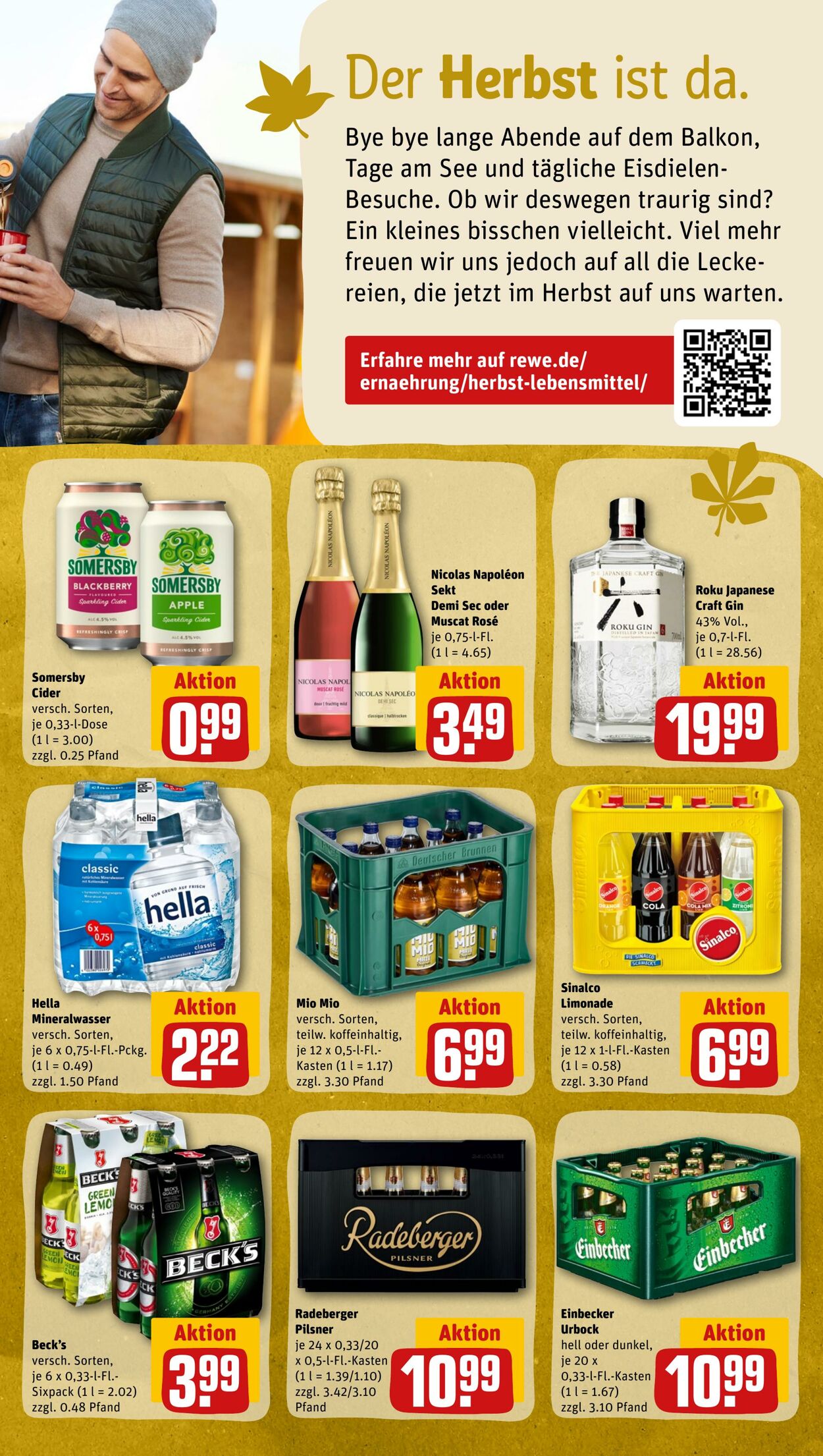 Prospekt Rewe 10.10.2022 - 15.10.2022