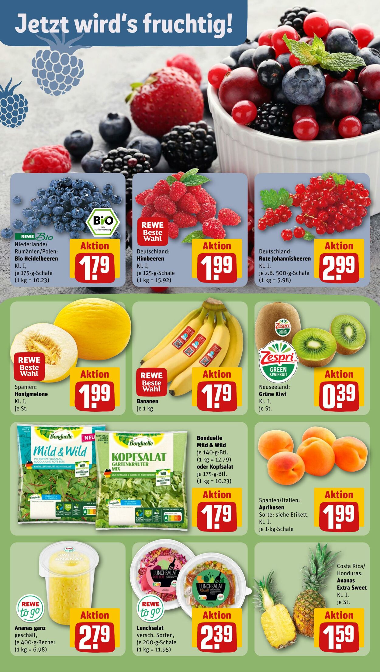 Prospekt Rewe 30.06.2024 - 06.07.2024