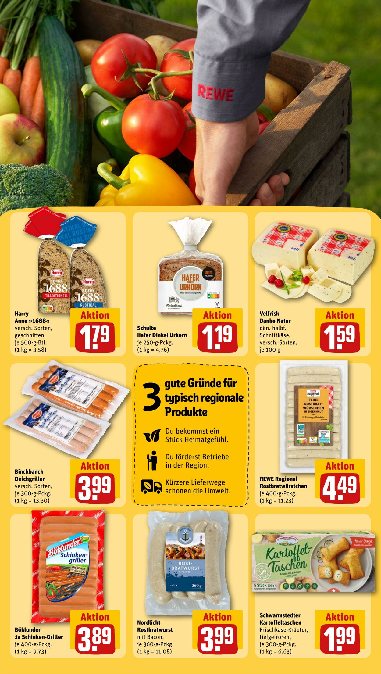 Prospekt Rewe 30.06.2024 - 06.07.2024