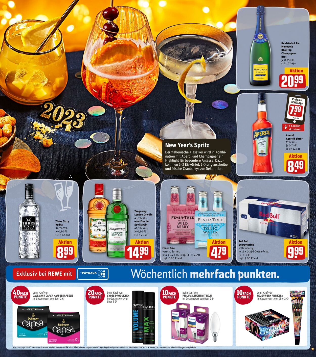 Prospekt Rewe 27.12.2022 - 31.12.2022