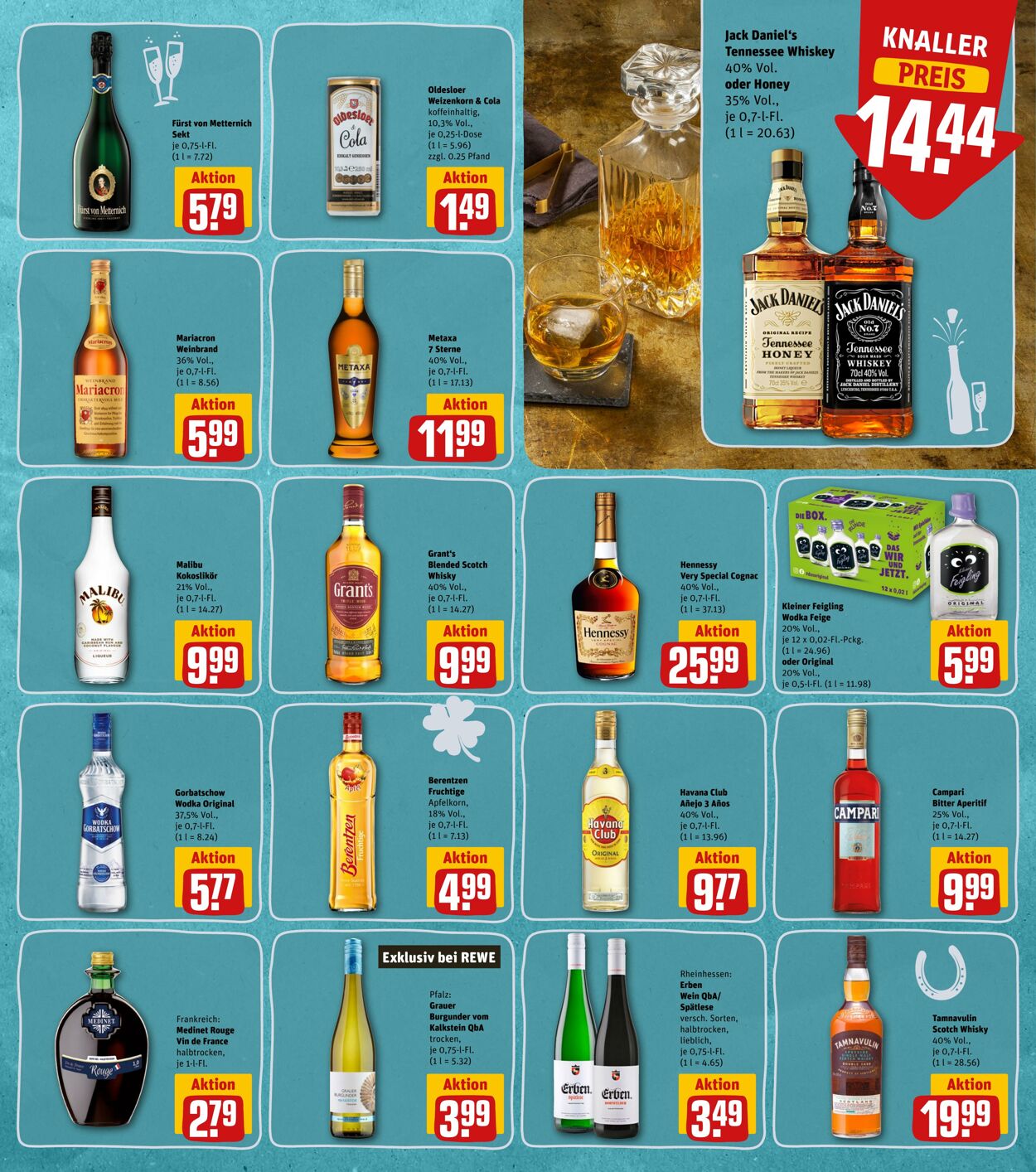 Prospekt Rewe 27.12.2022 - 31.12.2022