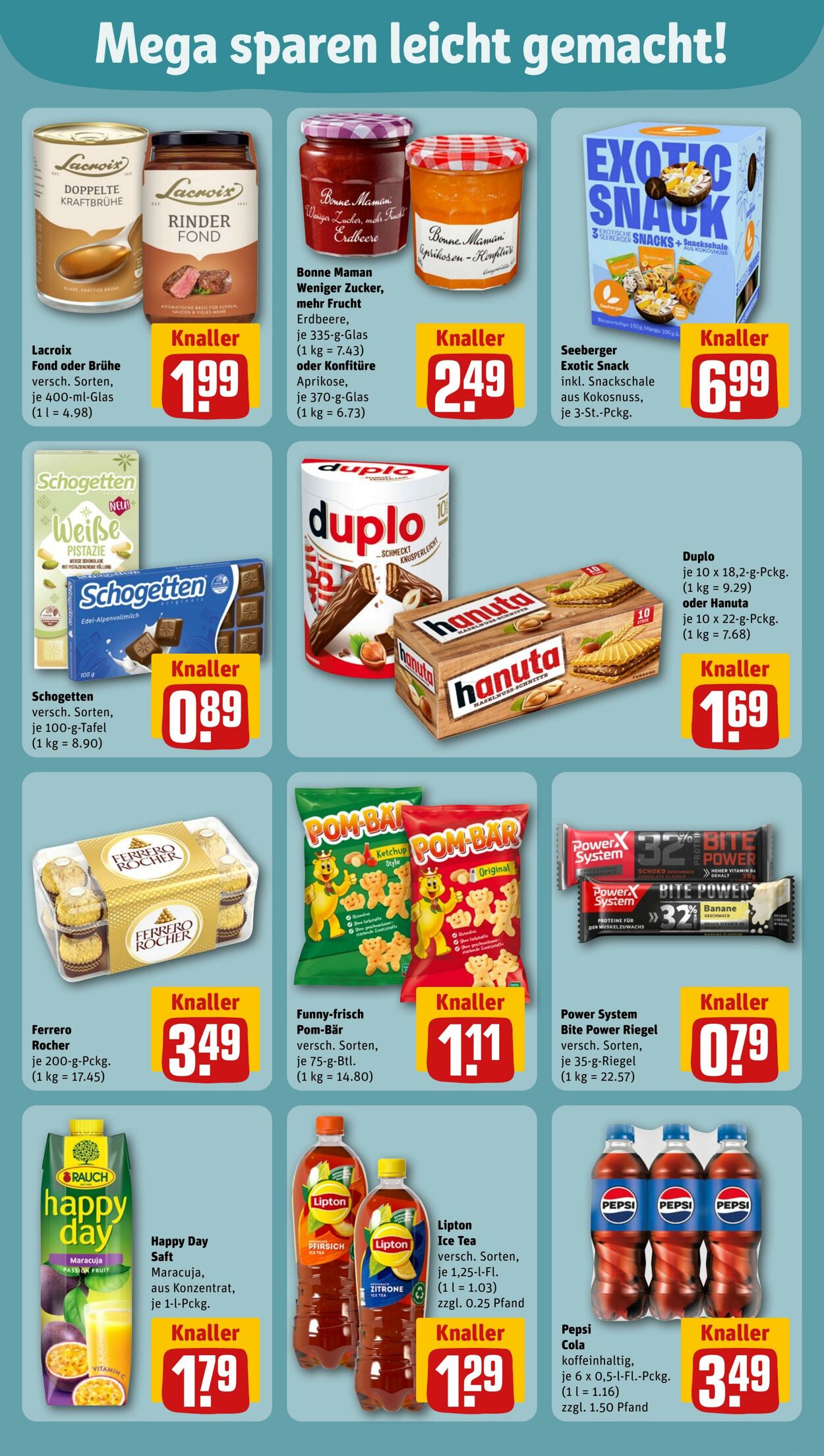 Prospekt Rewe 29.09.2024 - 05.10.2024