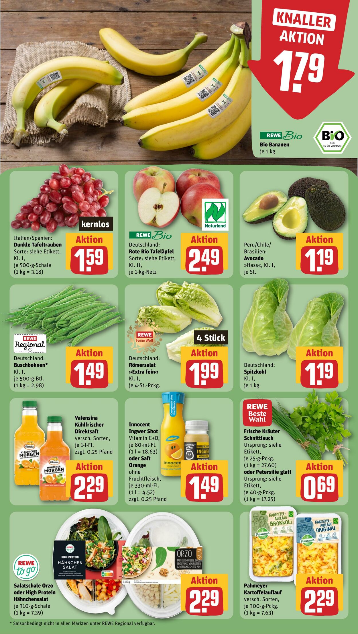 Prospekt Rewe 29.09.2024 - 05.10.2024