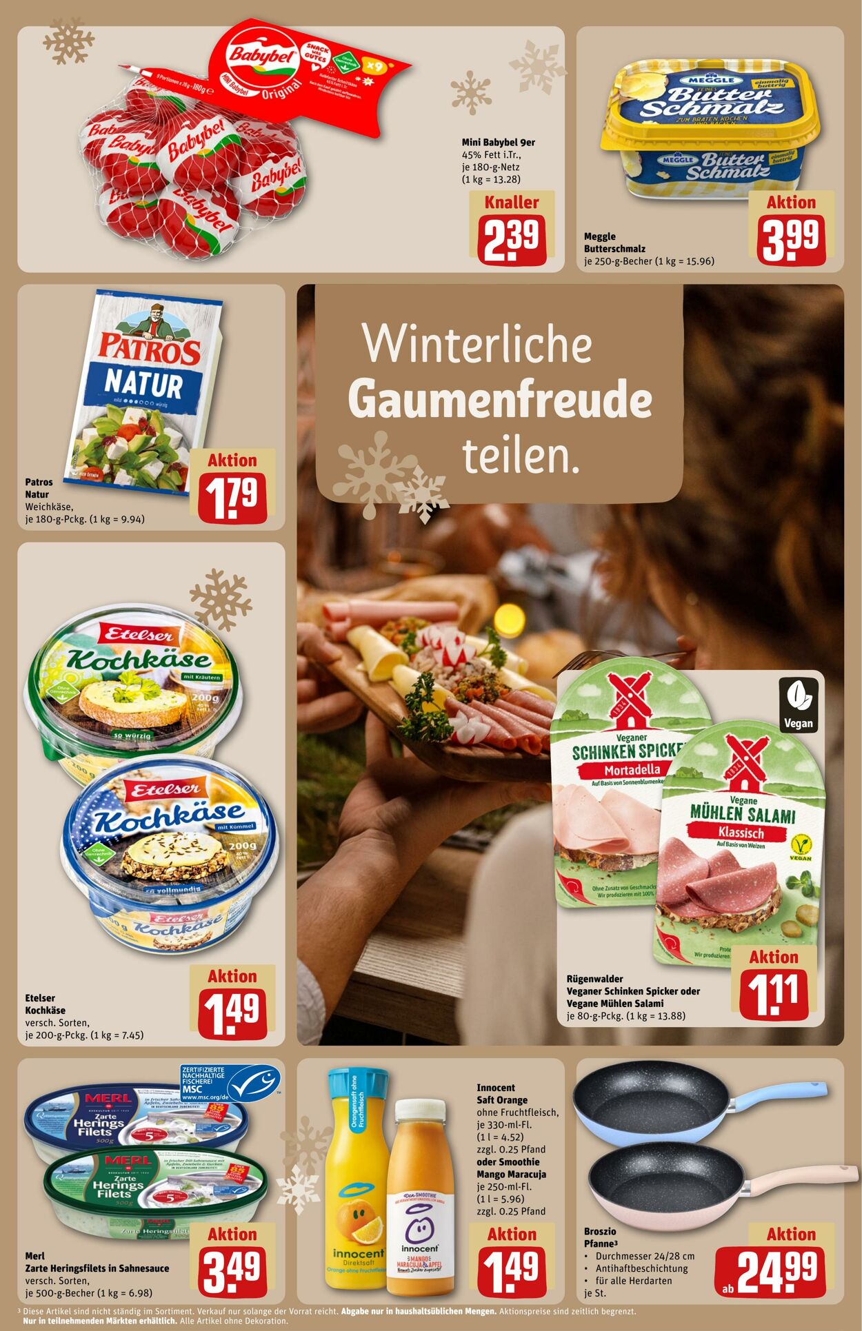 Prospekt Rewe 01.12.2024 - 07.12.2024