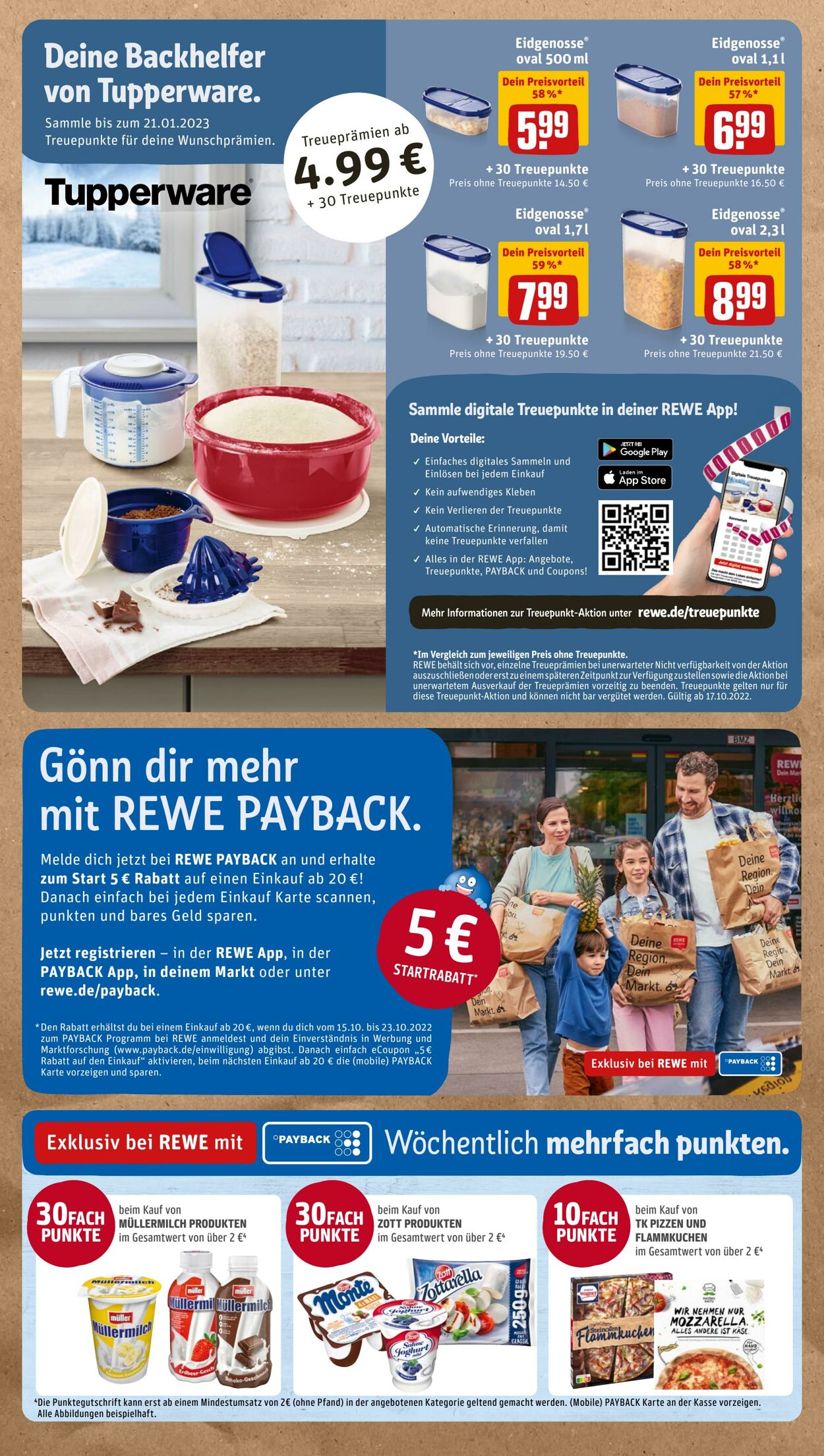 Prospekt Rewe 17.10.2022 - 22.10.2022