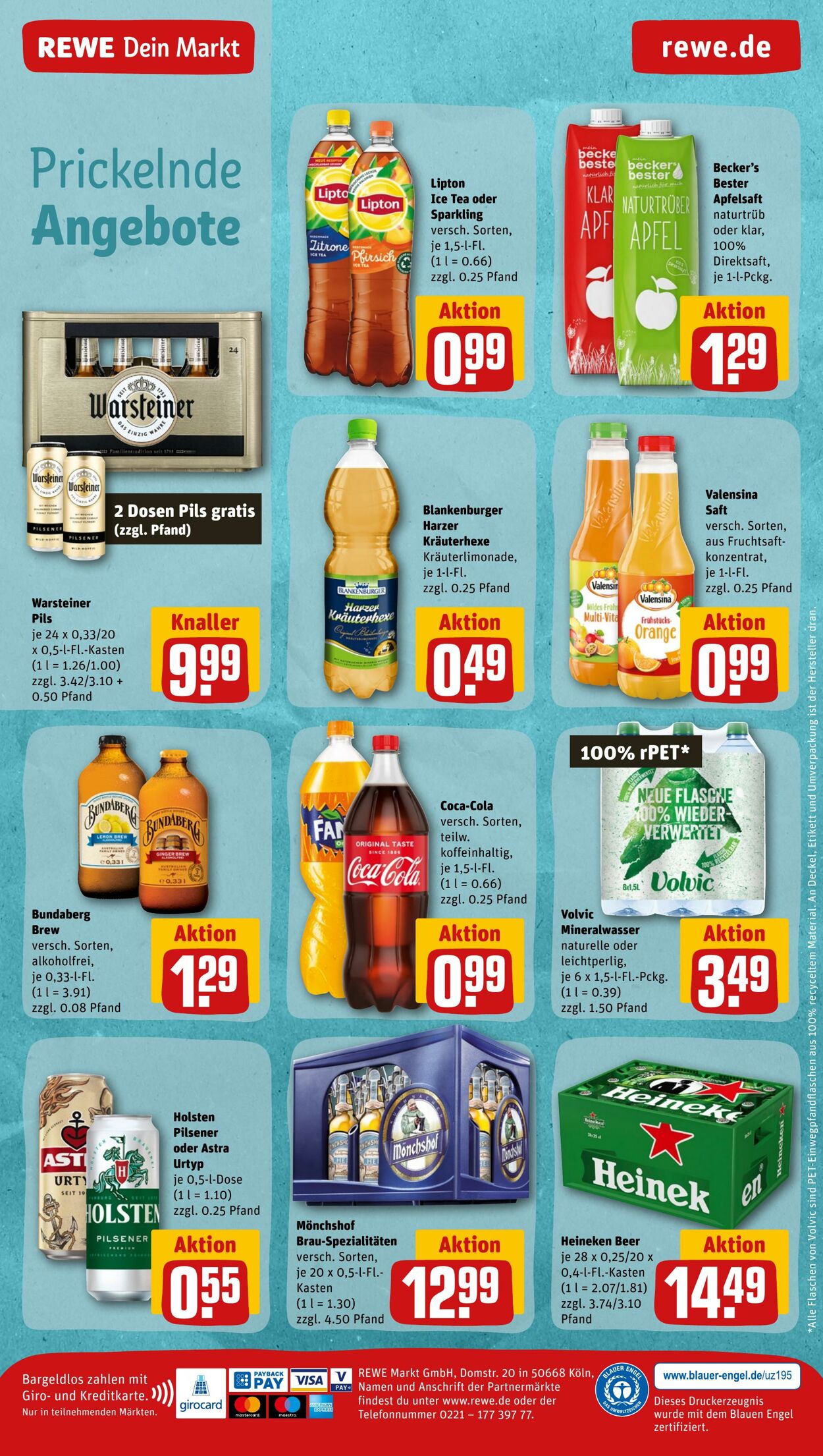 Prospekt Rewe 24.10.2022 - 29.10.2022