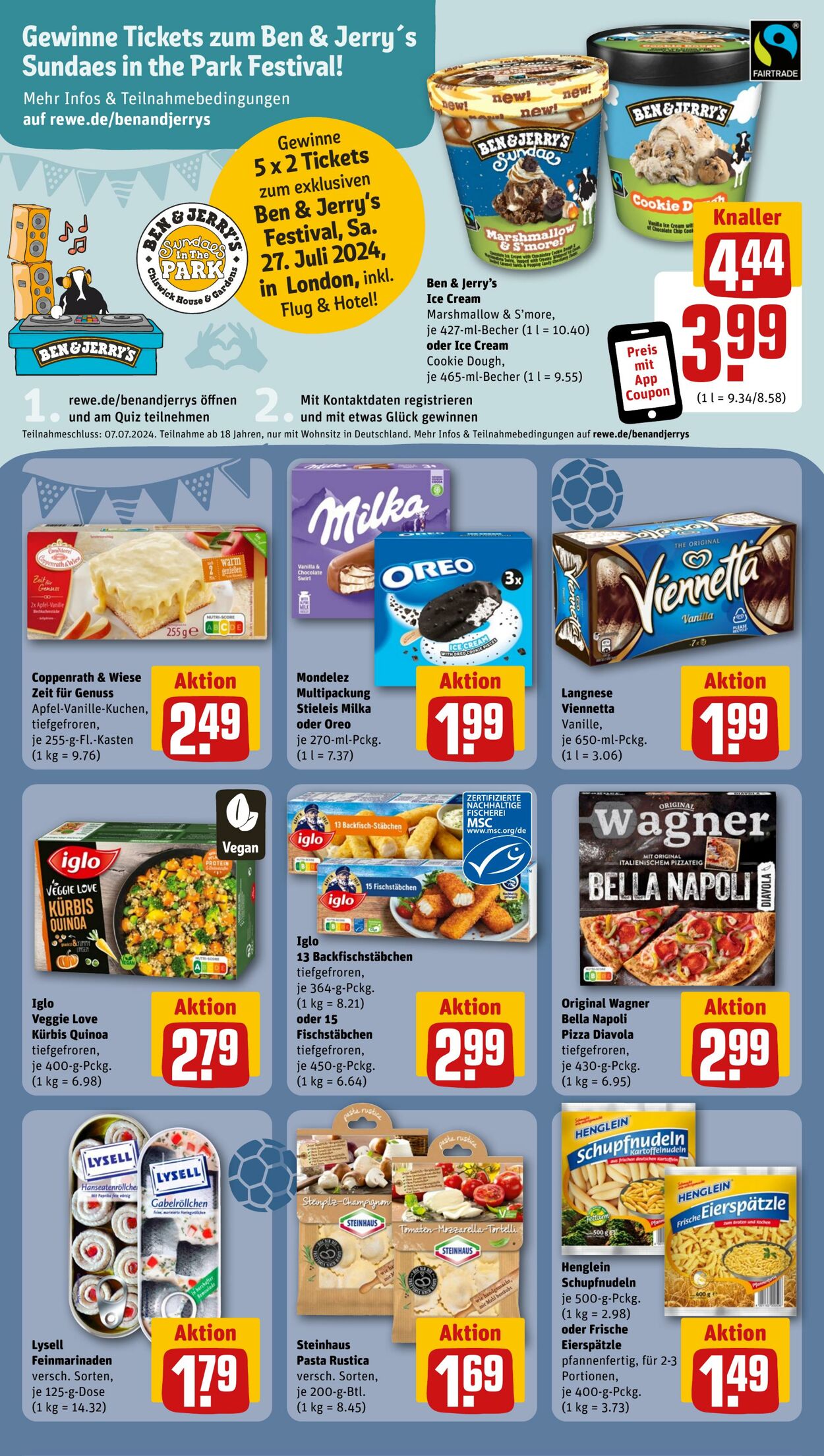 Prospekt Rewe 30.06.2024 - 06.07.2024