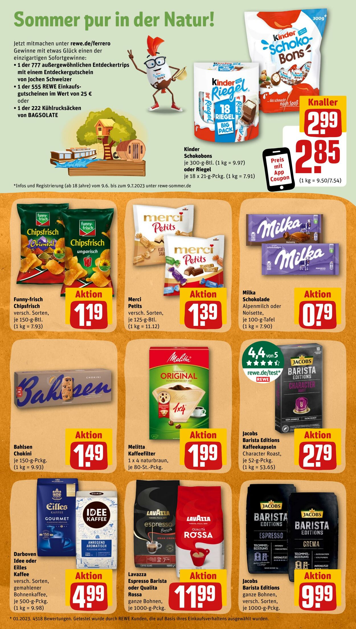 Prospekt Rewe 12.06.2023 - 17.06.2023