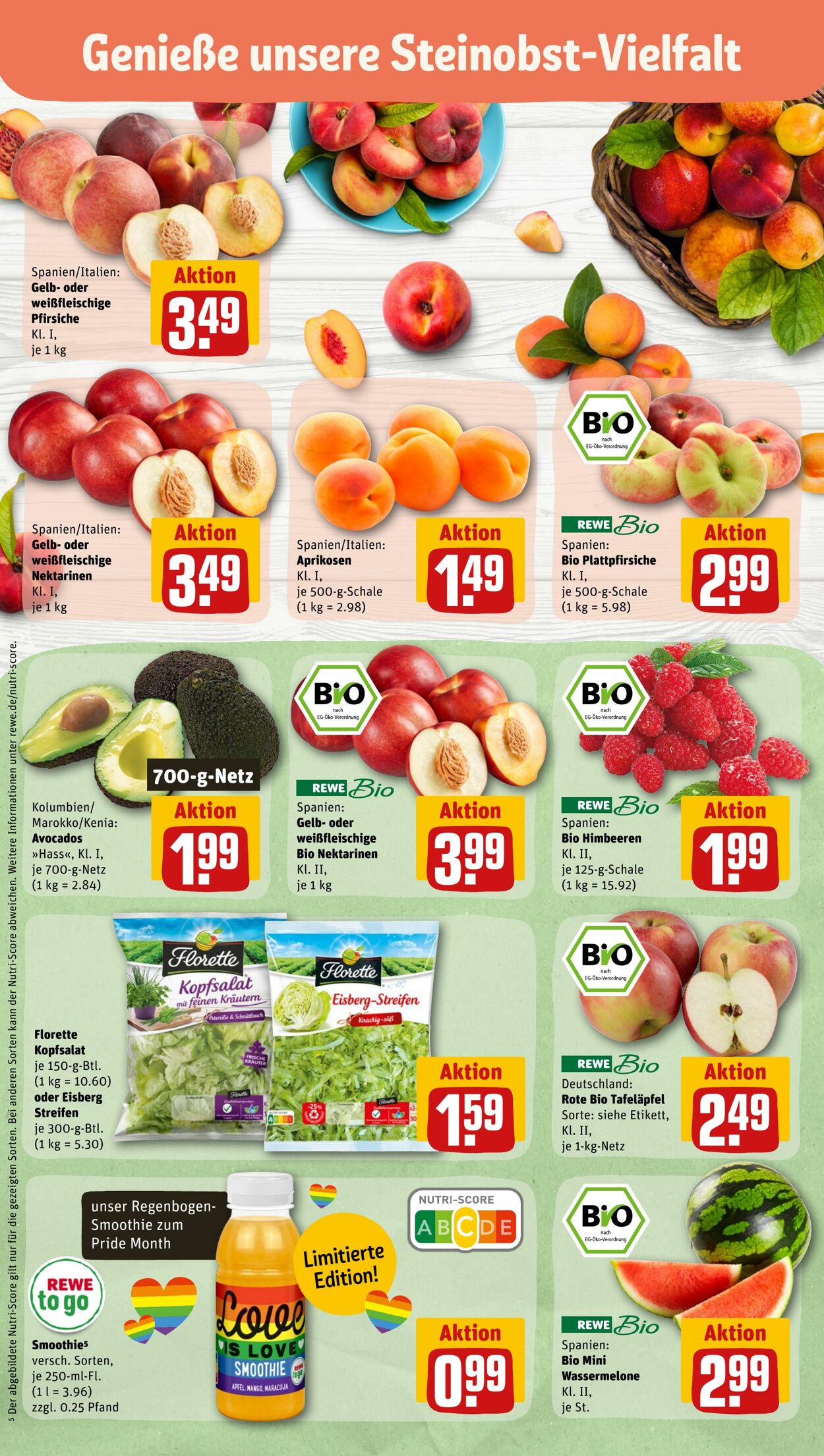 Prospekt Rewe 12.06.2023 - 17.06.2023