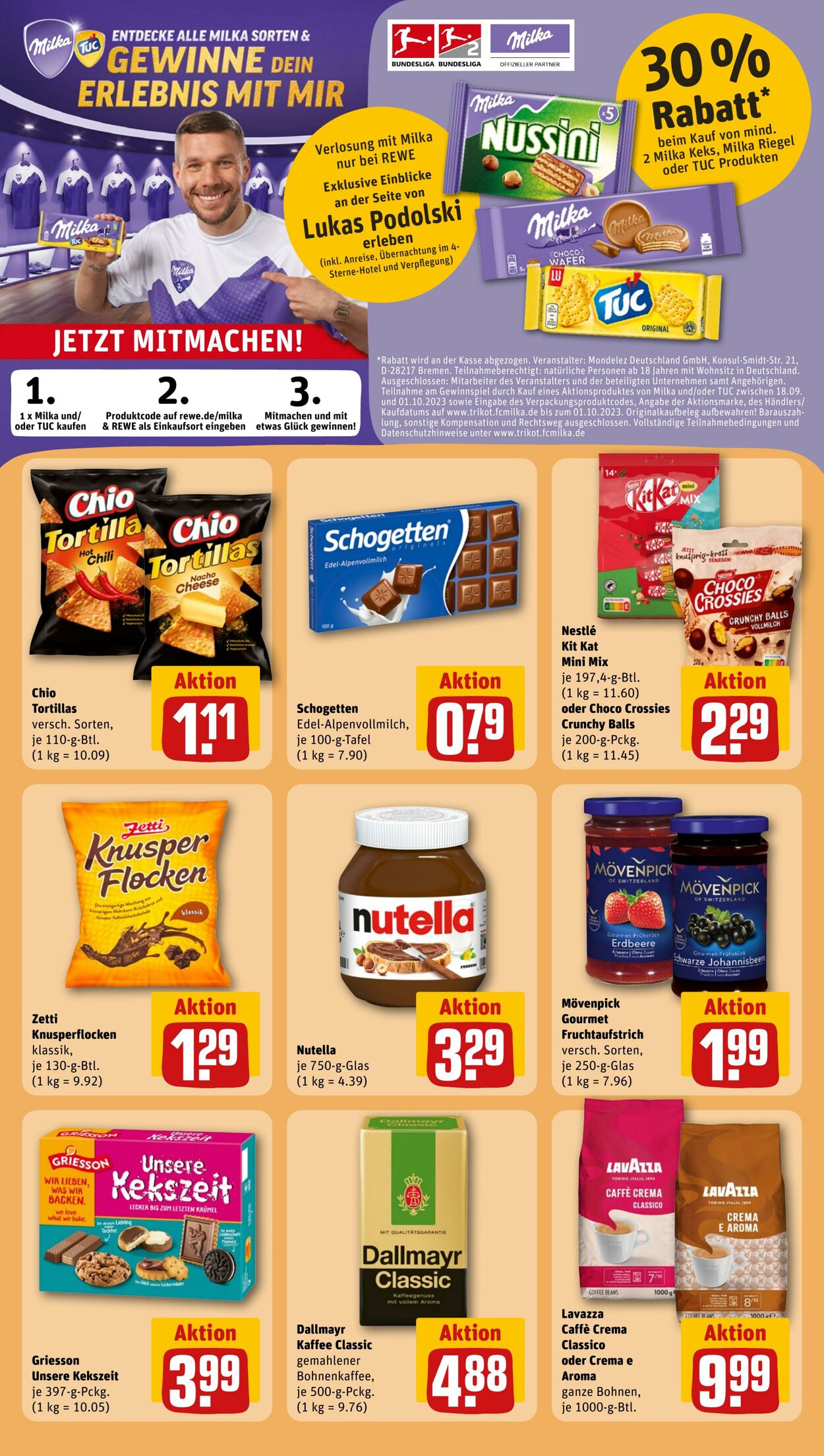 Prospekt Rewe 17.09.2023 - 23.09.2023