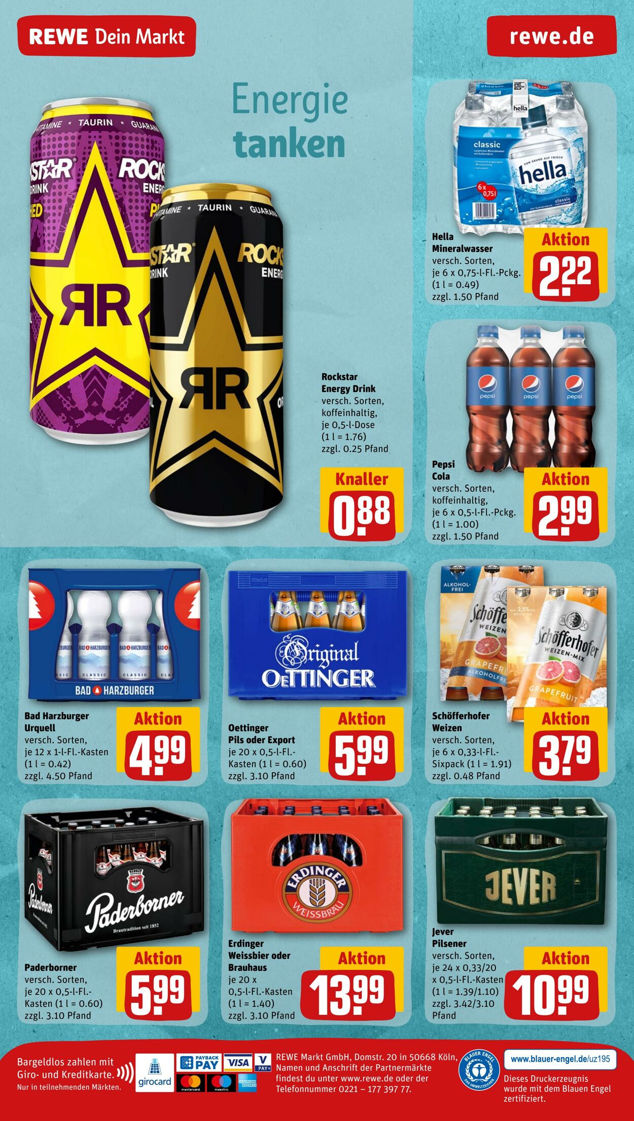 Prospekt Rewe 09.01.2023 - 14.01.2023