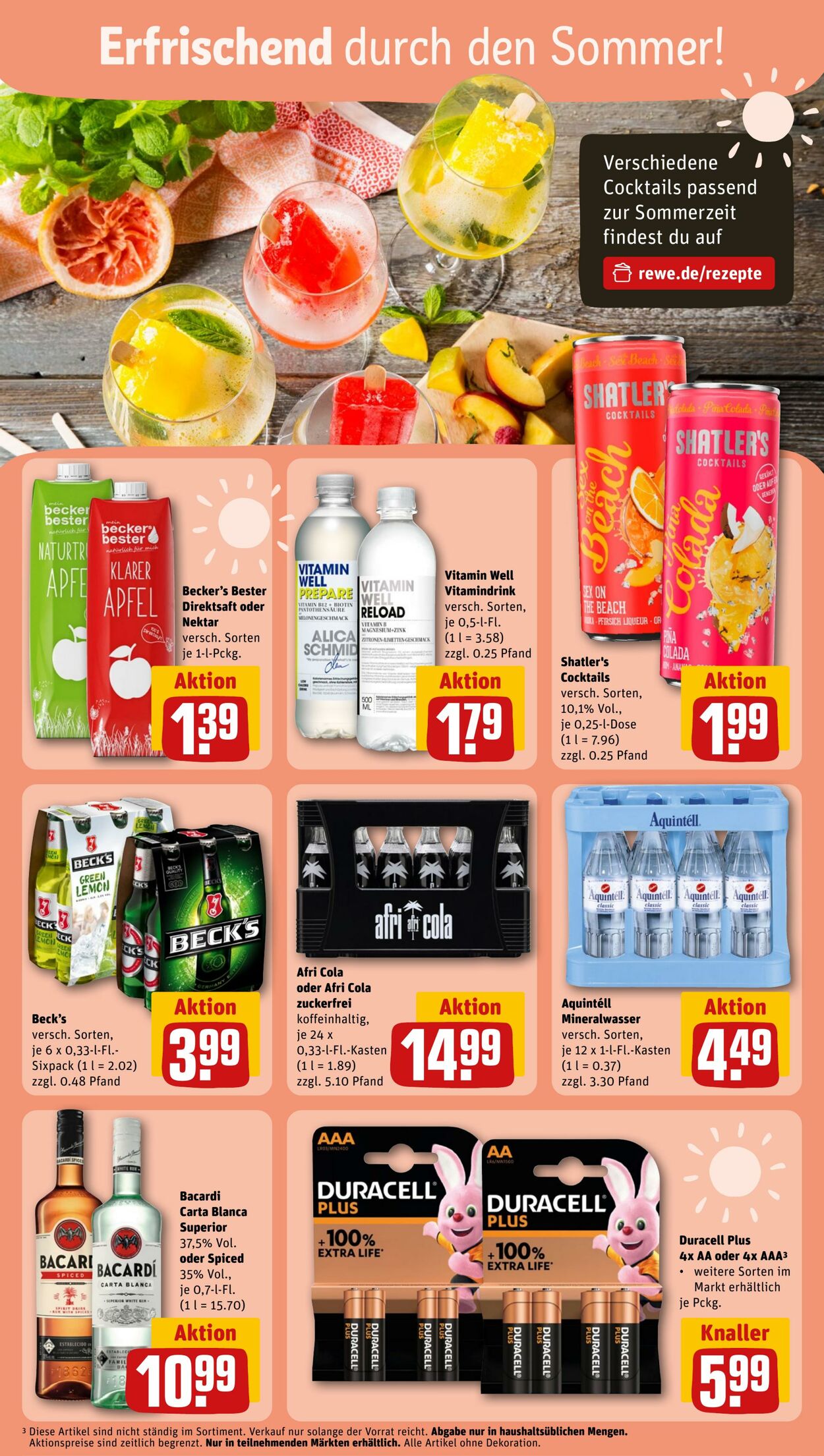 Prospekt Rewe 08.07.2024 - 13.07.2024