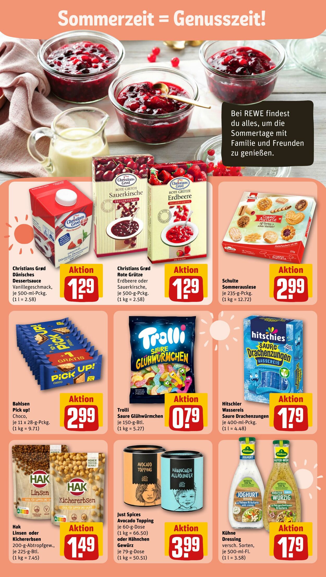 Prospekt Rewe 08.07.2024 - 13.07.2024