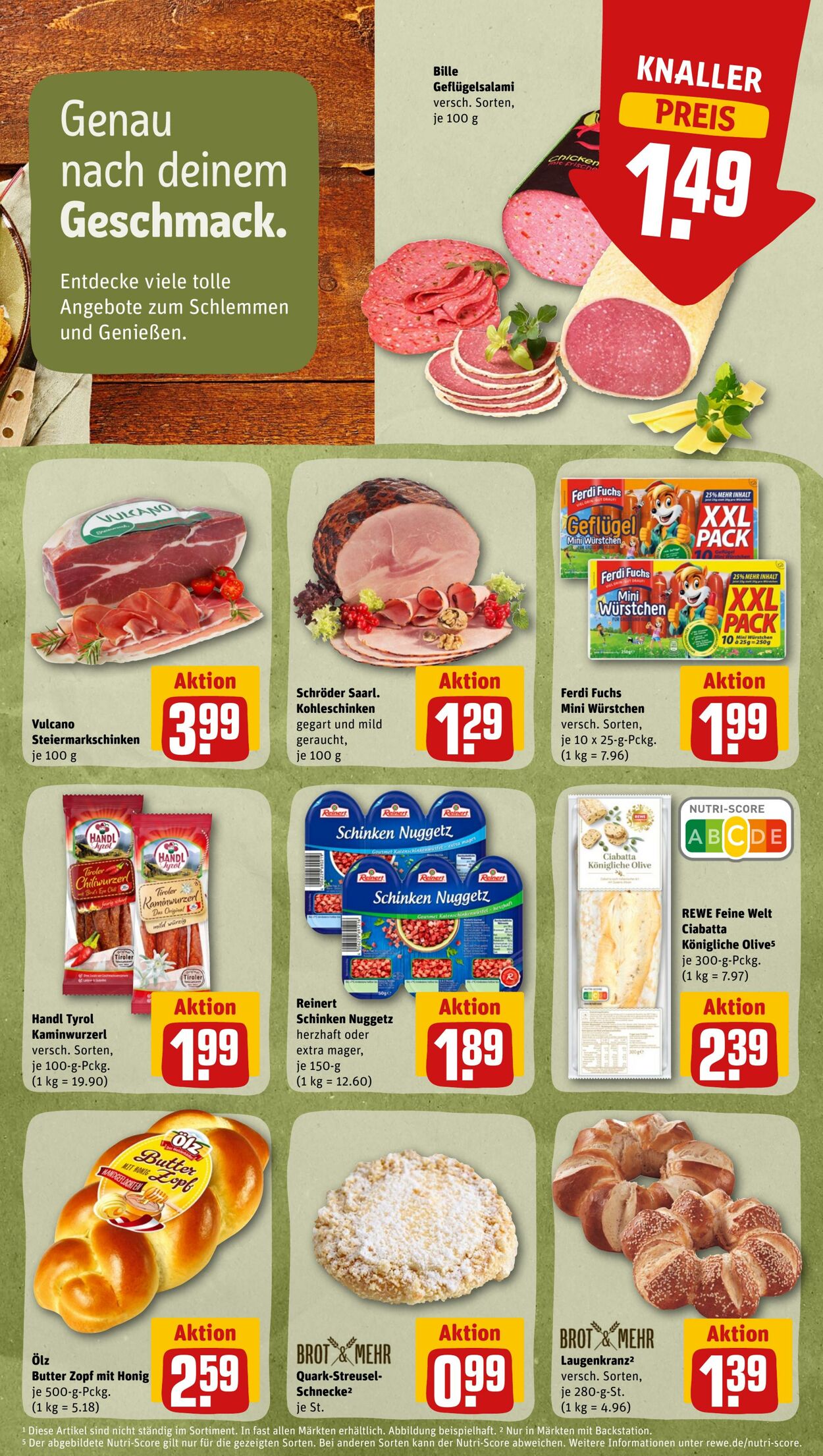 Prospekt Rewe 14.11.2022 - 19.11.2022