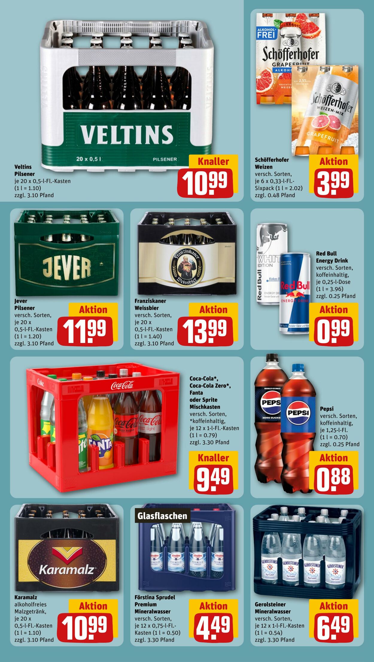 Prospekt Rewe 22.07.2024 - 31.07.2024