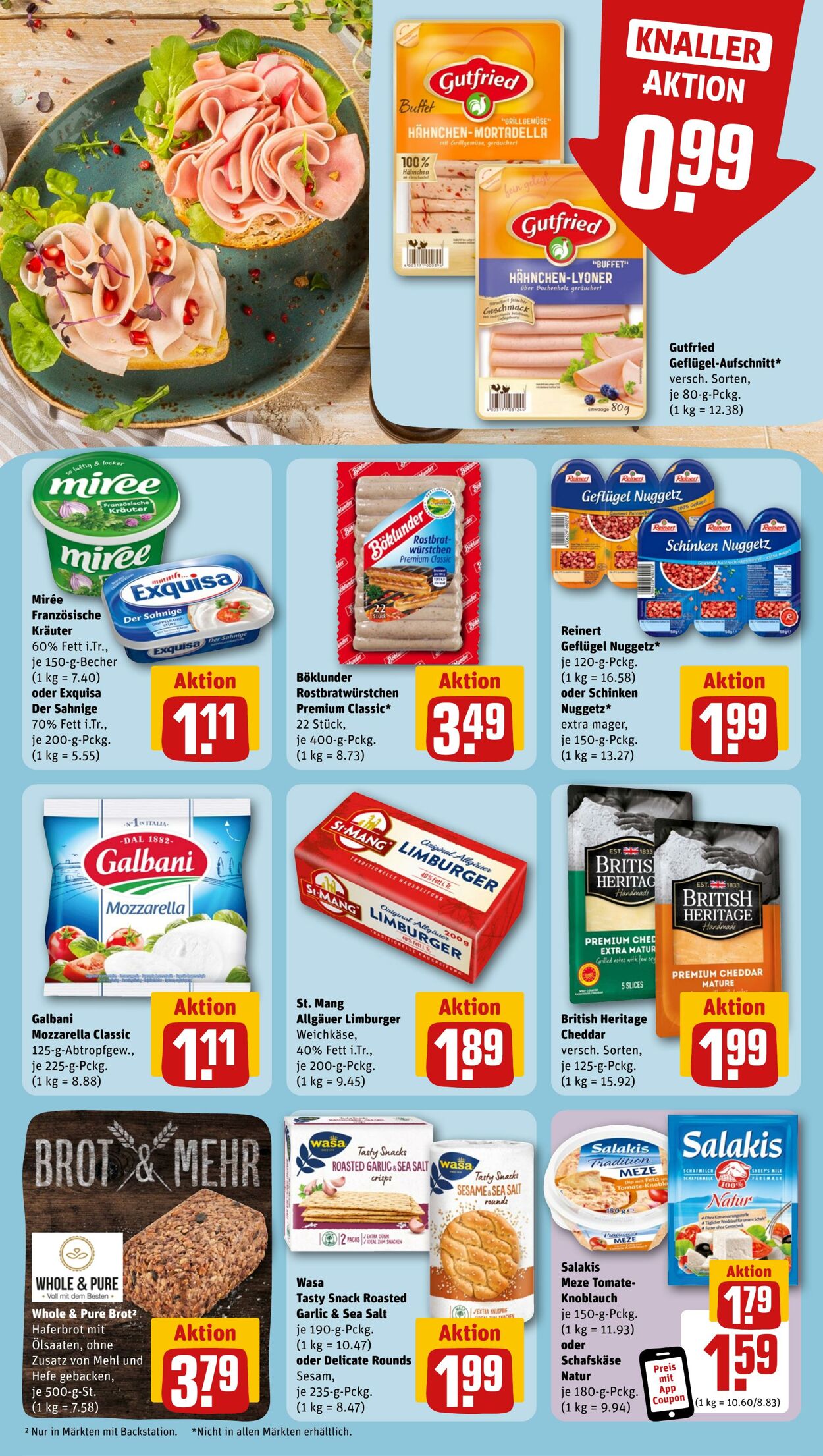 Prospekt Rewe 22.07.2024 - 31.07.2024