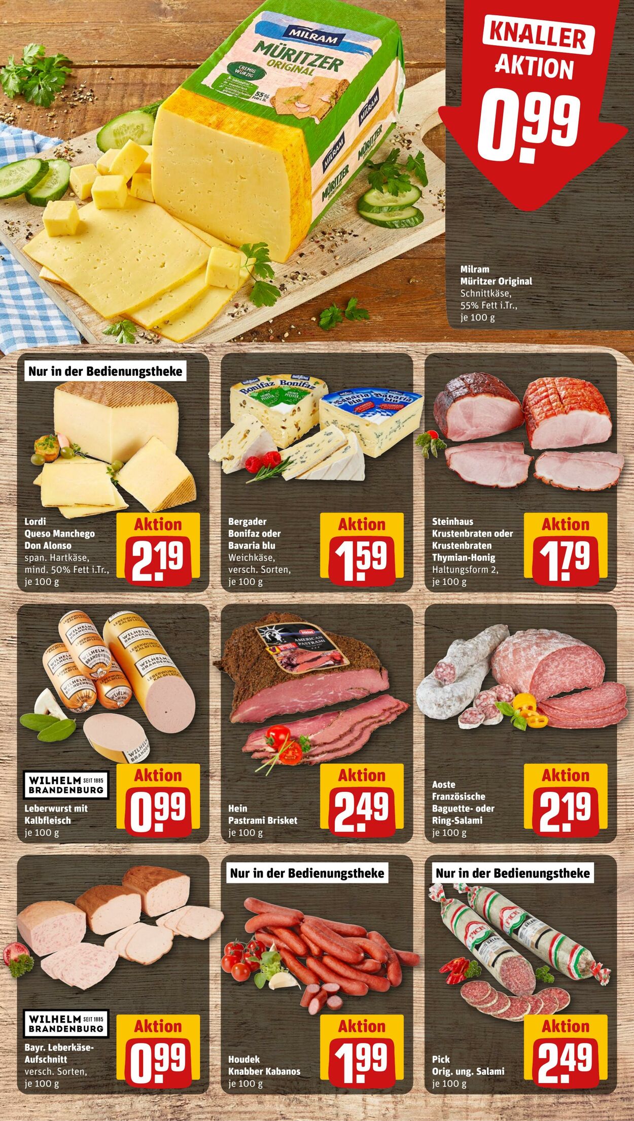 Prospekt Rewe 22.07.2024 - 31.07.2024