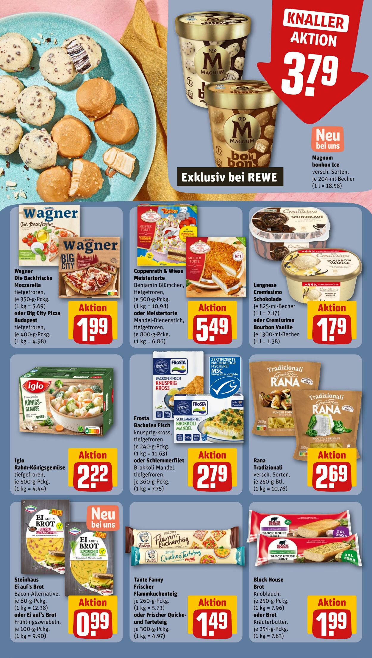 Prospekt Rewe 22.07.2024 - 31.07.2024