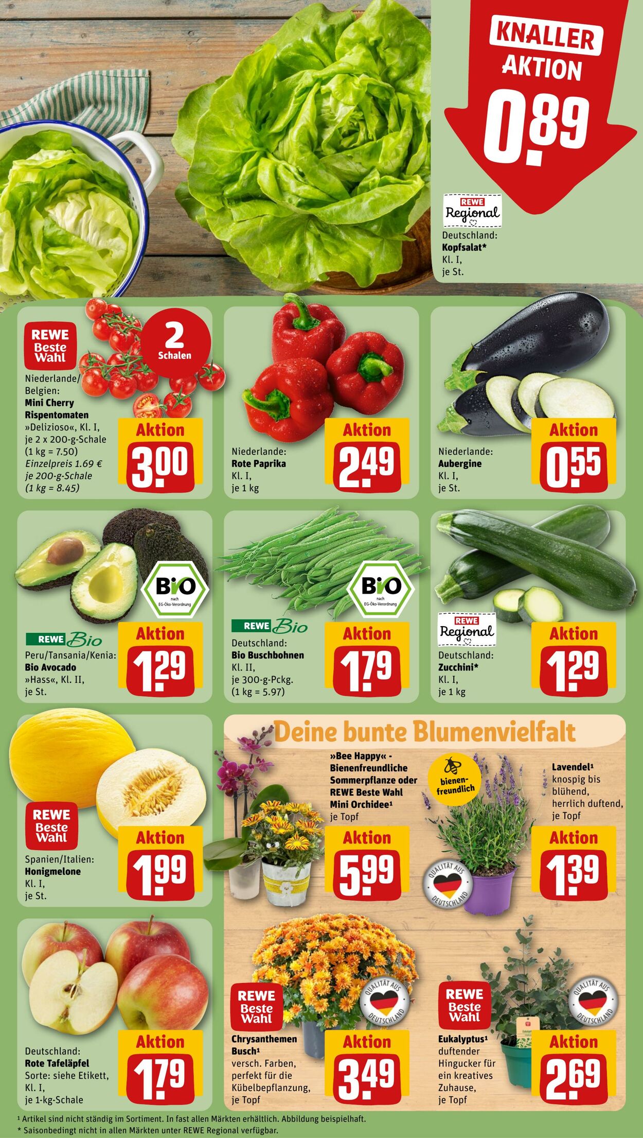 Prospekt Rewe 22.07.2024 - 31.07.2024