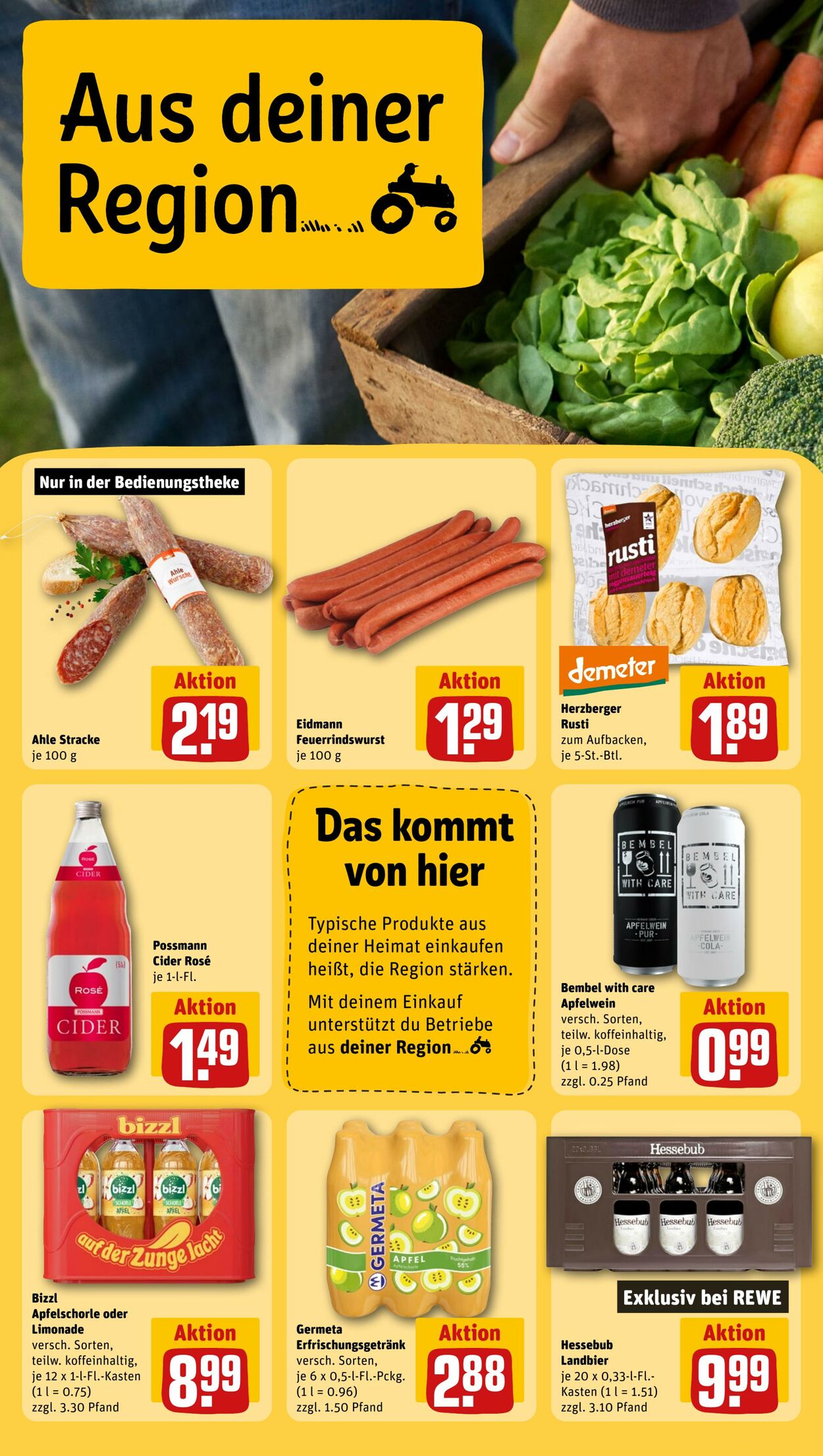 Prospekt Rewe 30.06.2024 - 06.07.2024