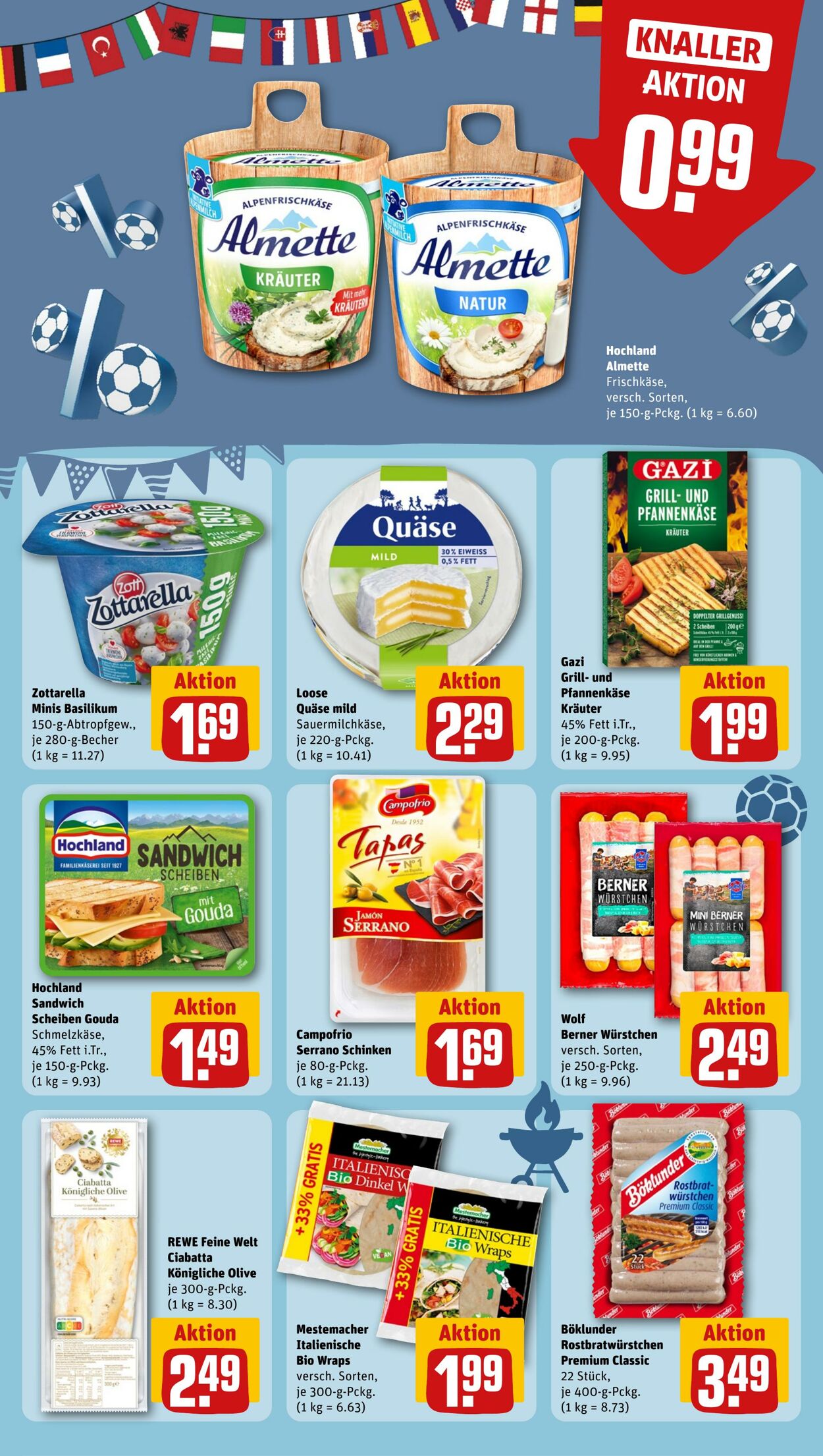 Prospekt Rewe 30.06.2024 - 06.07.2024