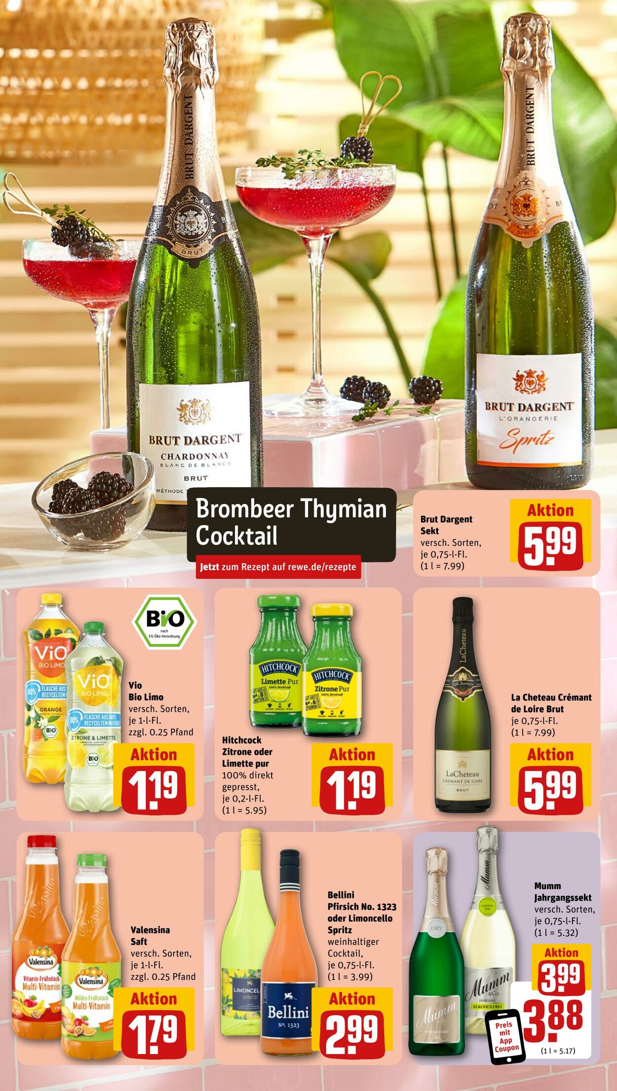 Prospekt Rewe 05.08.2024 - 10.08.2024