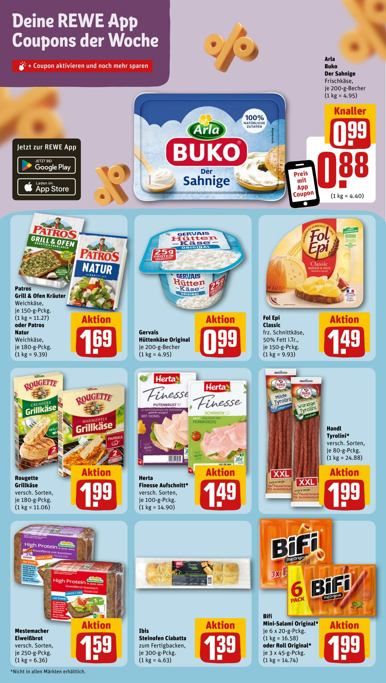 Prospekt Rewe 05.08.2024 - 10.08.2024