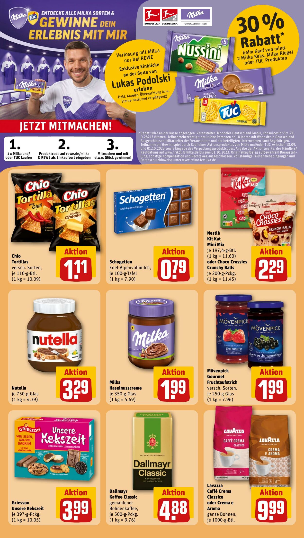 Prospekt Rewe 17.09.2023 - 23.09.2023