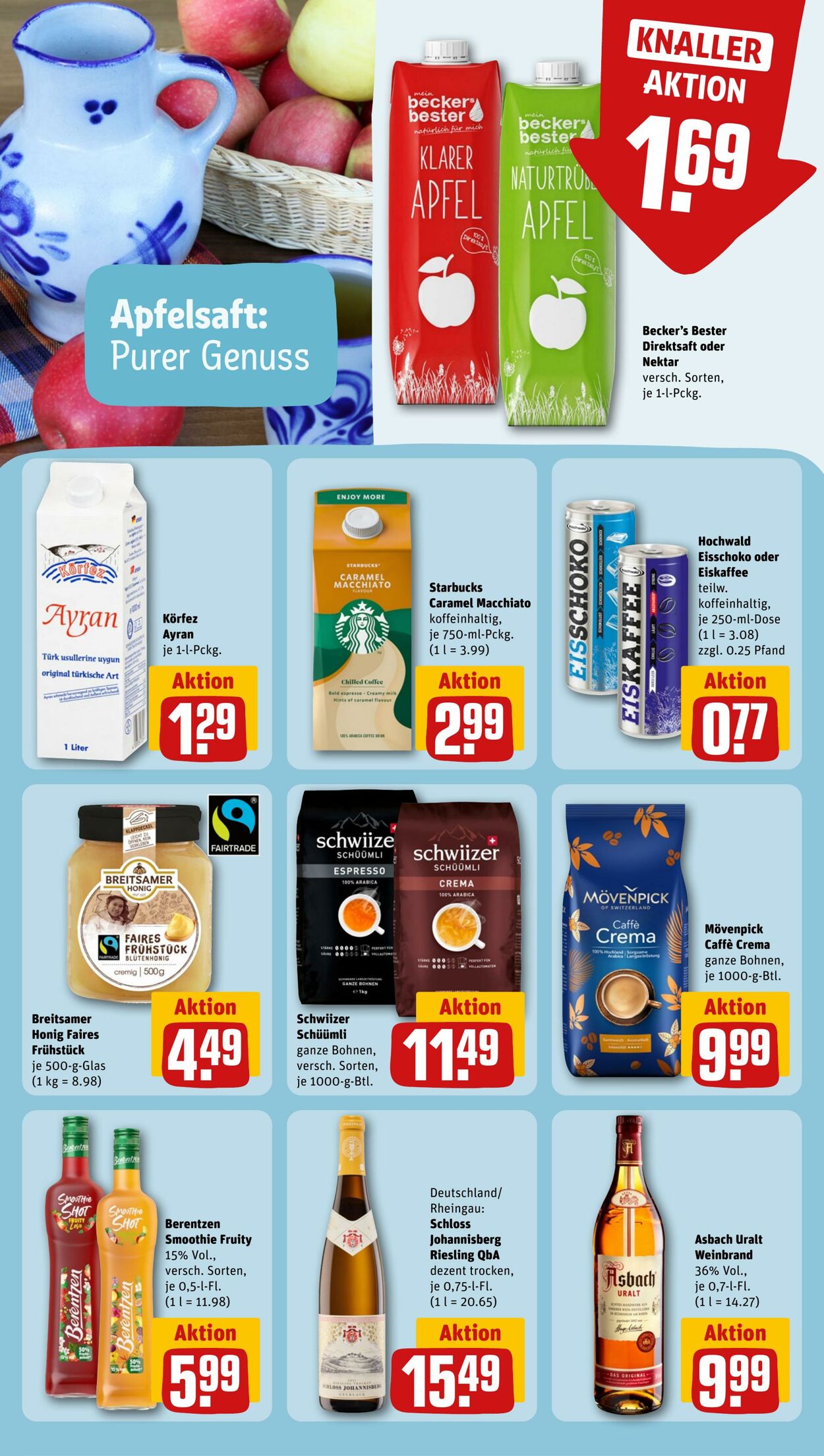 Prospekt Rewe 15.07.2024 - 20.07.2024