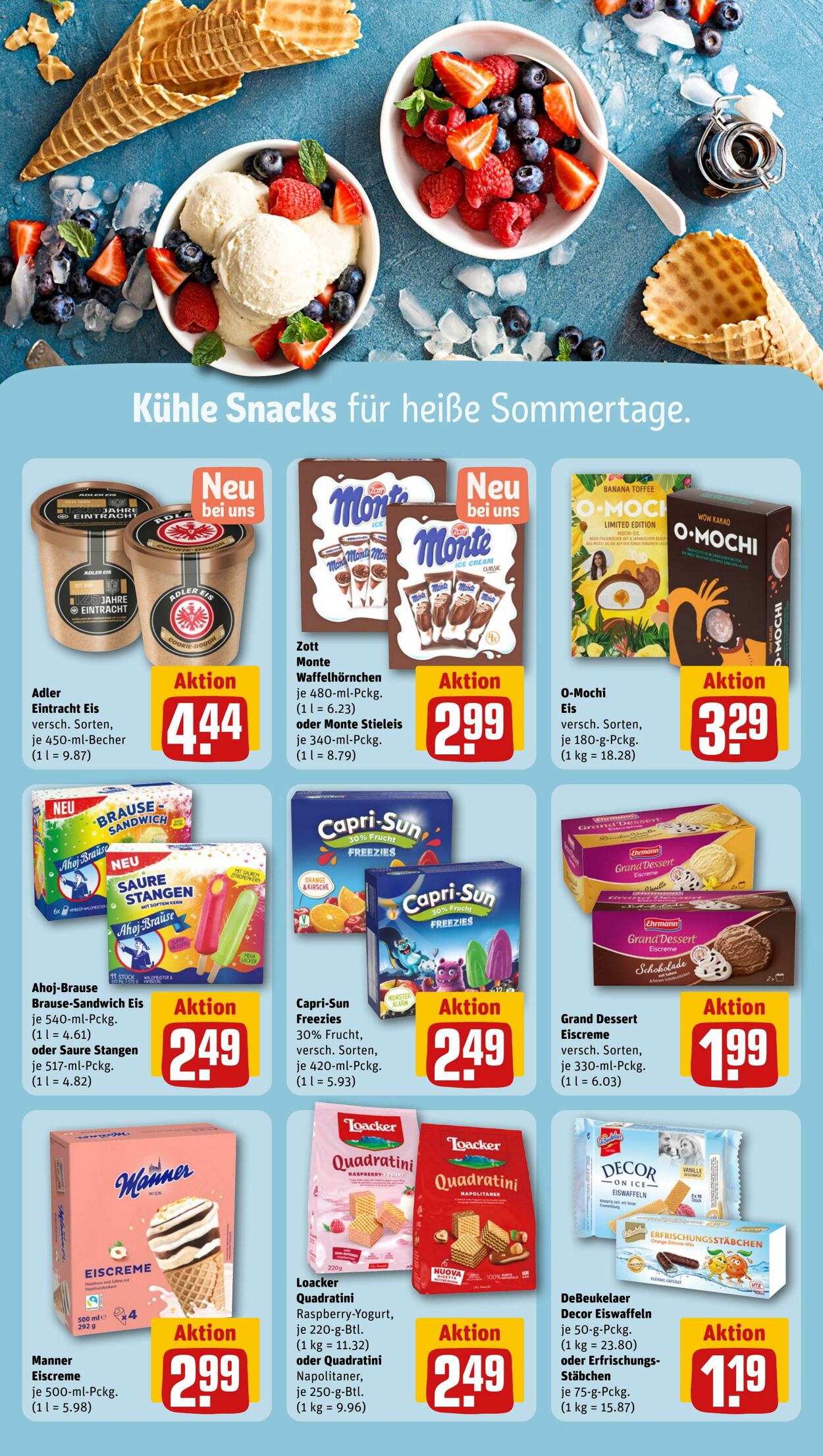 Prospekt Rewe 15.07.2024 - 20.07.2024