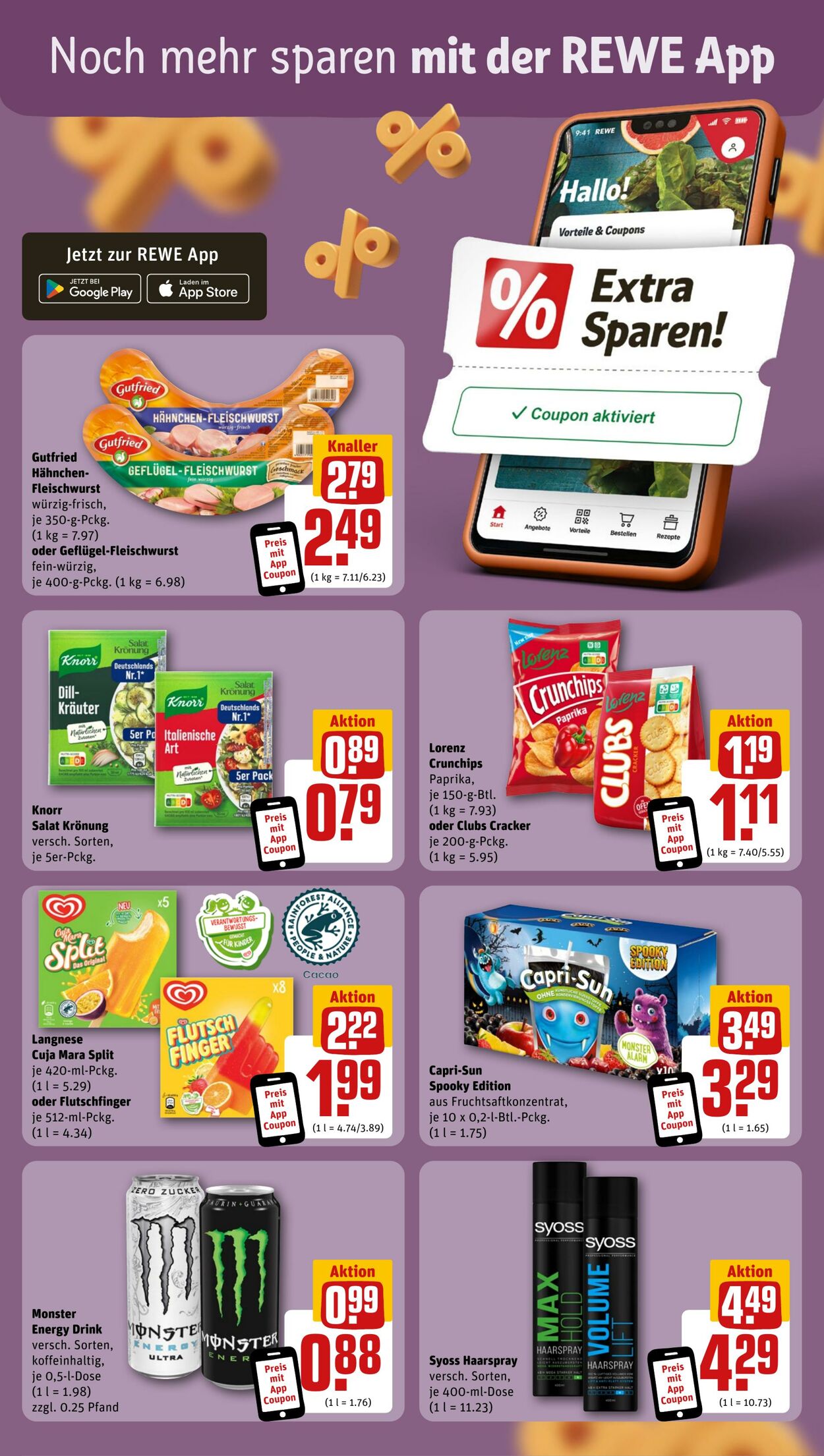 Prospekt Rewe 21.10.2024 - 26.10.2024