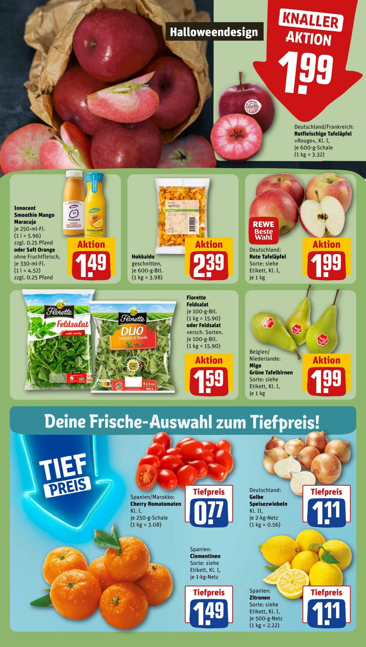 Prospekt Rewe 21.10.2024 - 26.10.2024