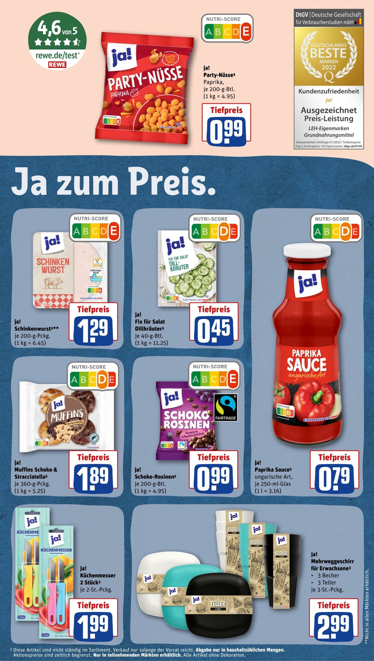 Prospekt Rewe 24.10.2022 - 29.10.2022