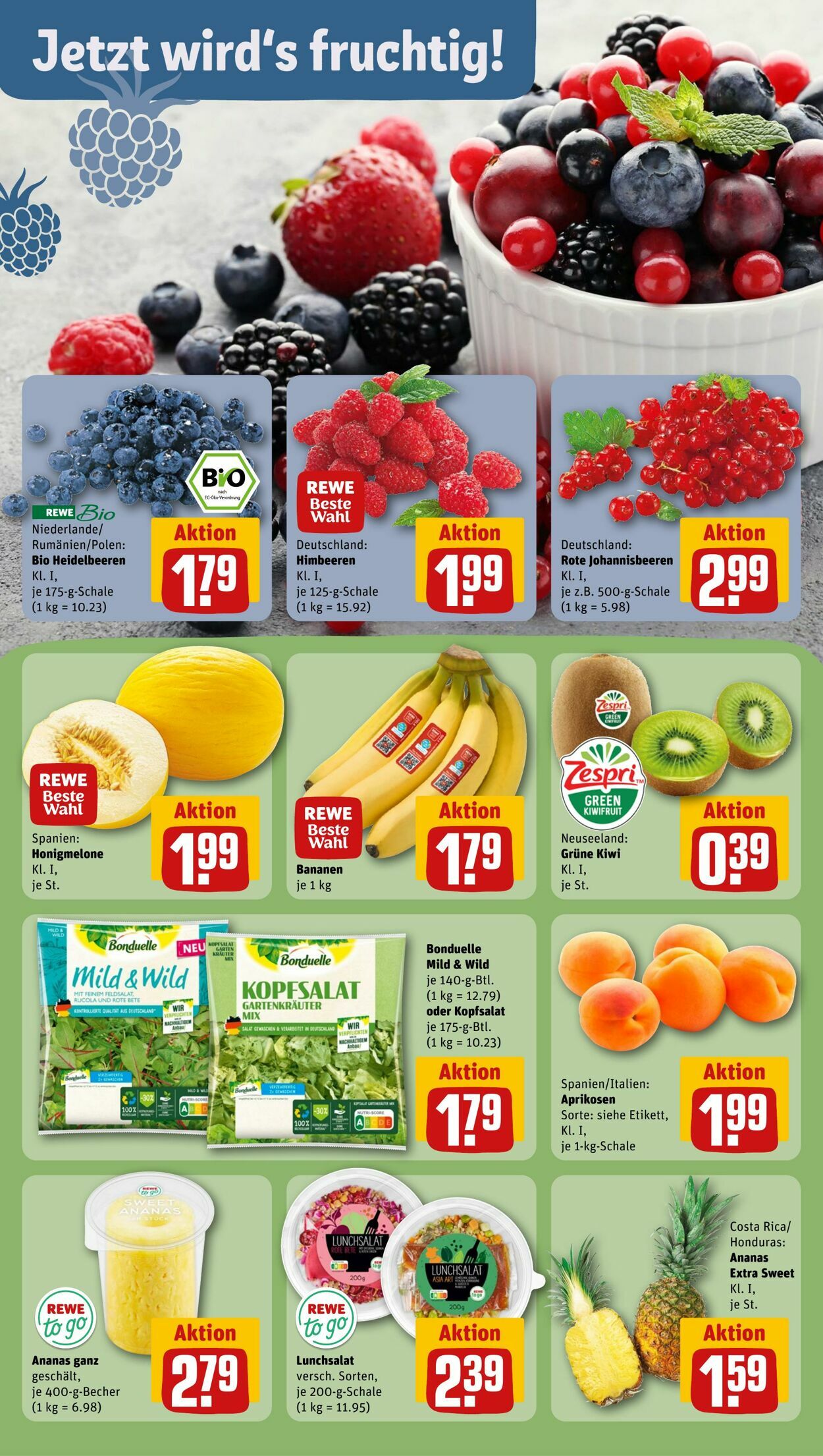 Prospekt Rewe 30.06.2024 - 06.07.2024