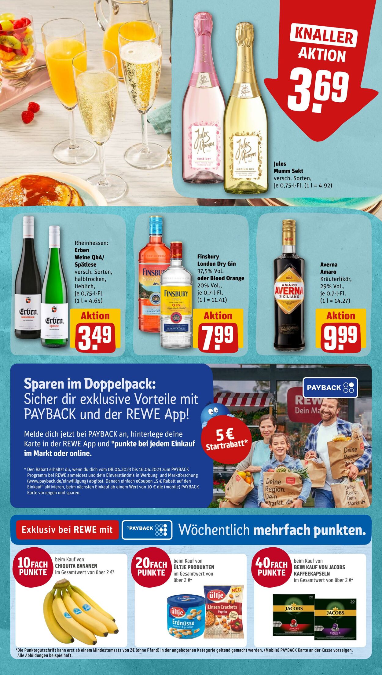 Prospekt Rewe 10.04.2023 - 15.04.2023