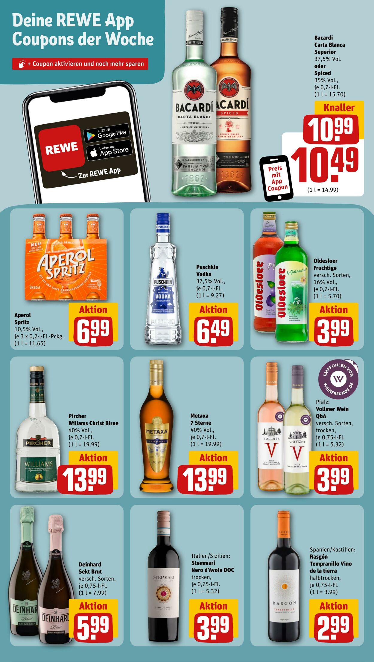 Prospekt Rewe 17.09.2023 - 23.09.2023