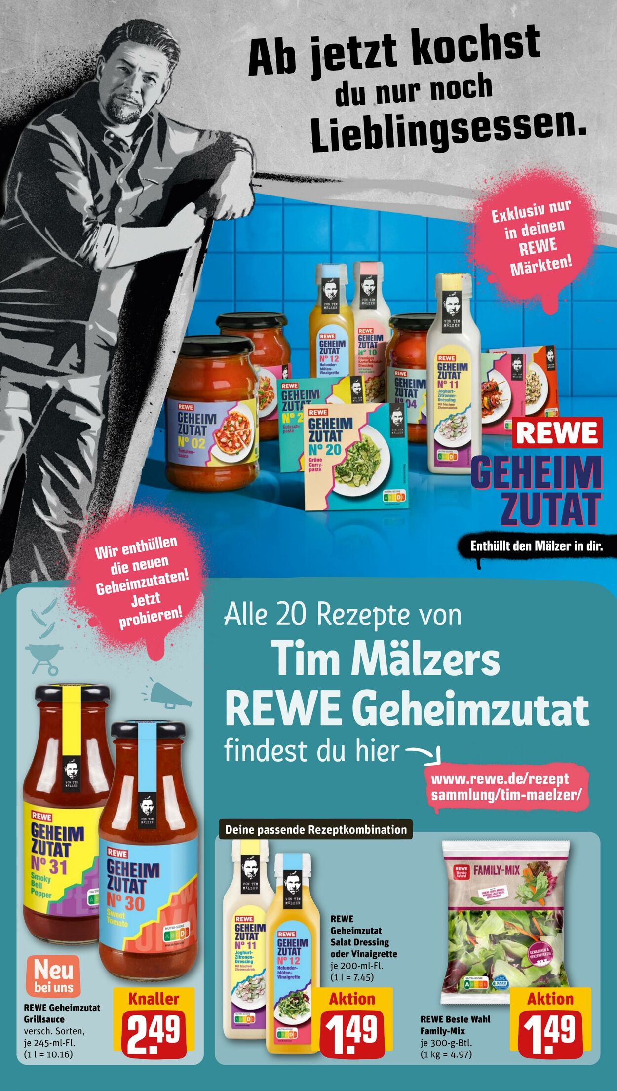 Prospekt Rewe 15.07.2024 - 20.07.2024